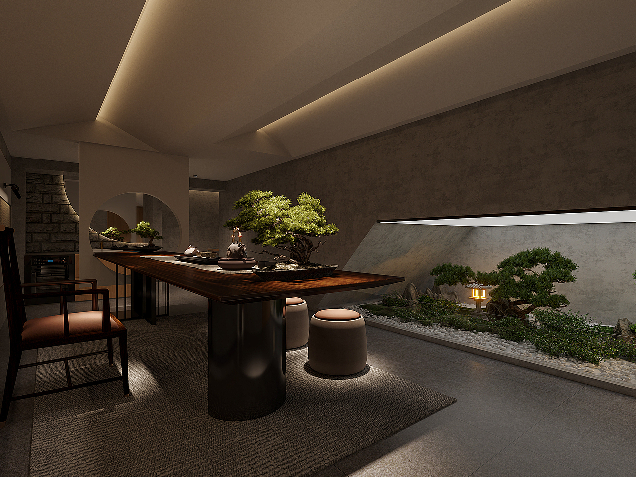 茶室（图ZMzE5NTQ2NDQ0） - 商业空间设计 - 站酷设计师凉曦曦原创素材 - 站酷ZCOOL