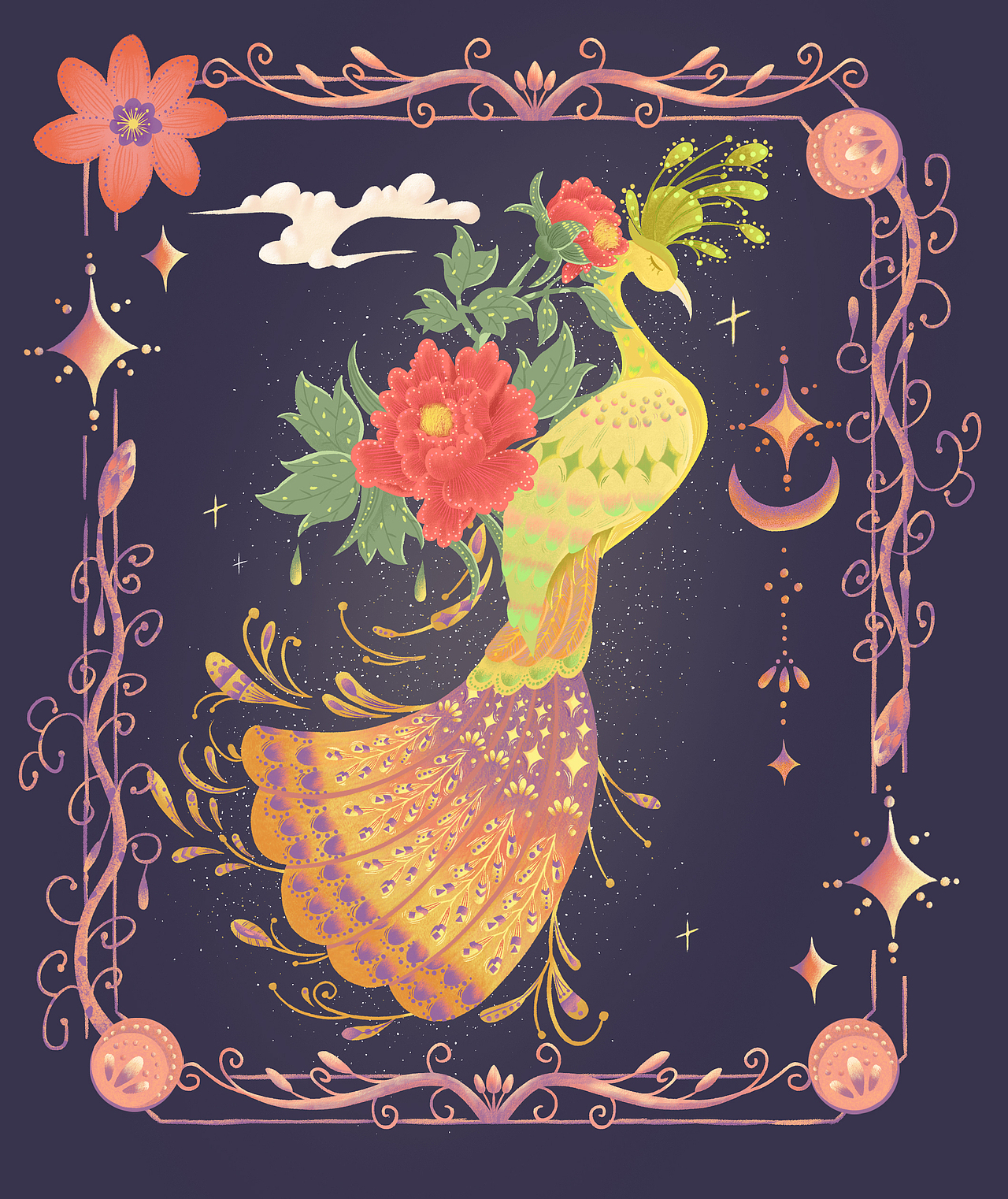 插画（图ZMzM2MDIwMjE2） - 海报 - 站酷设计师爱喝水的金鱼原创素材 - 站酷ZCOOL