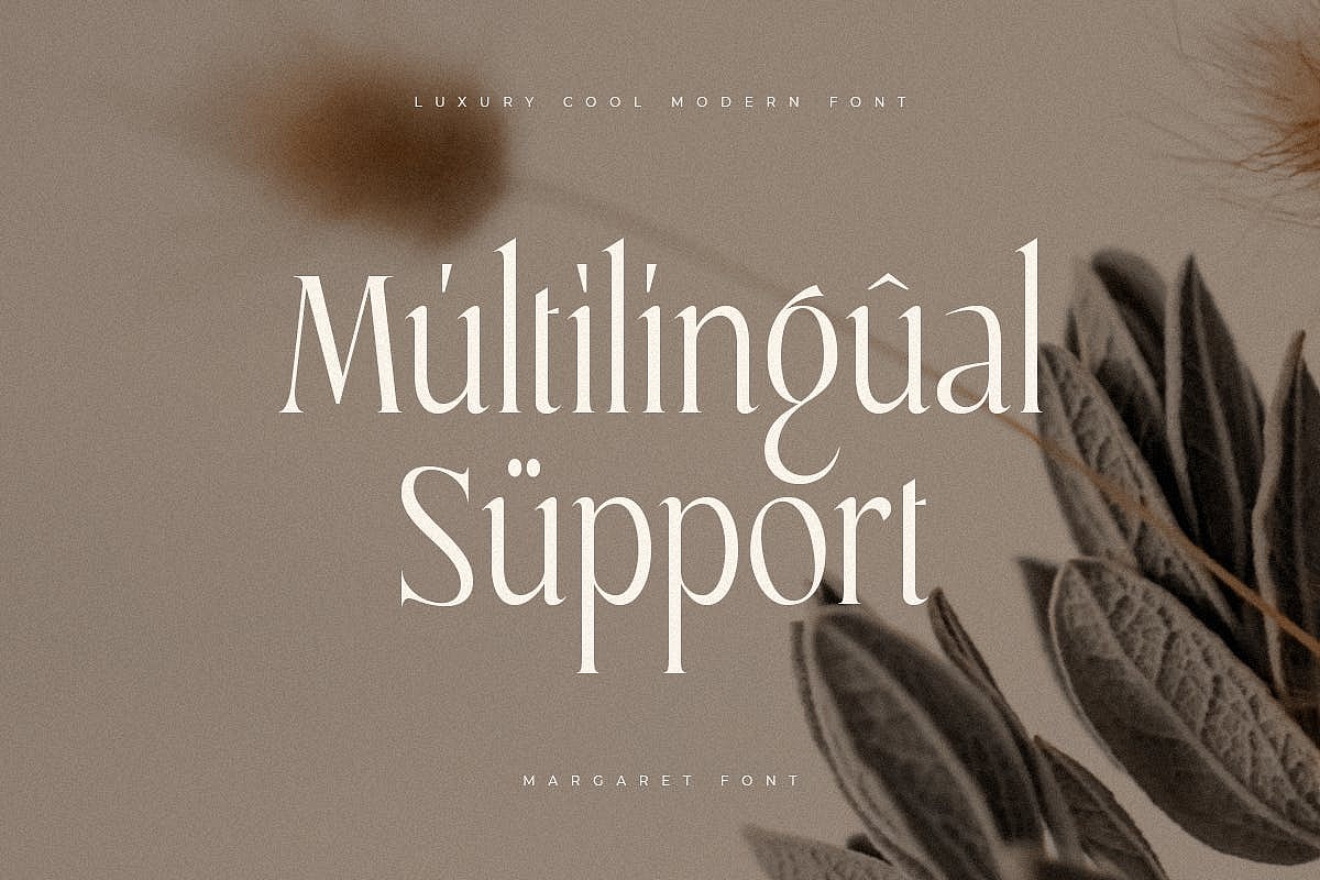 高级现代优雅奢华品牌标识婚礼请柬海报标题英文字体