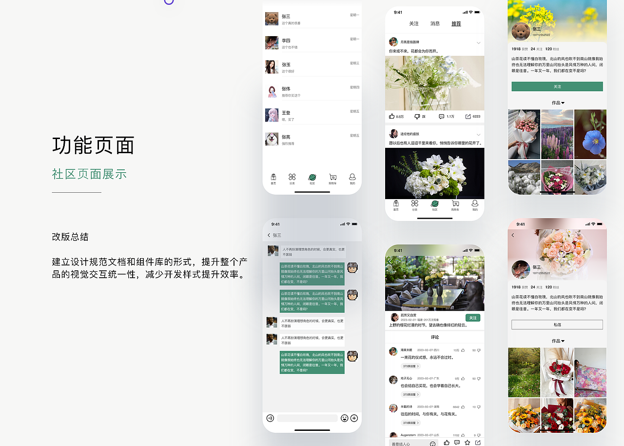 《LIKE》鲜花APP设计（图ZMzMzMzIzNjcy） - 其他平面 - 站酷设计师阿K做设计原创素材 - 站酷ZCOOL