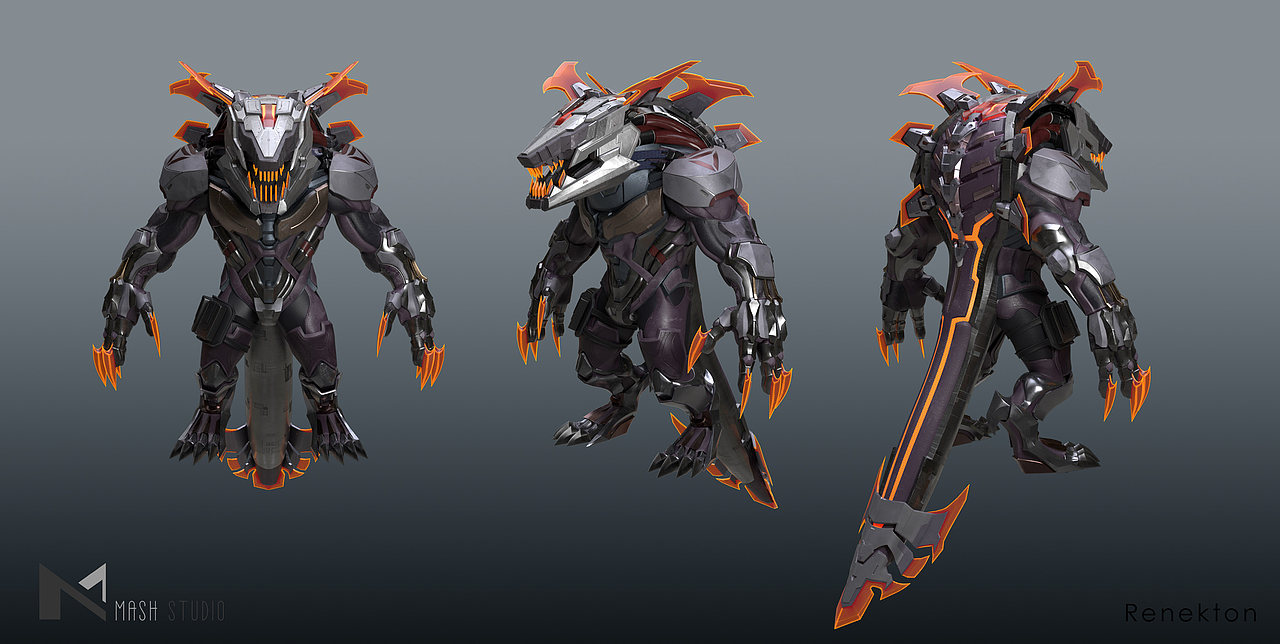 LOL Project Renekton VS Project Mordekaiser（图ZMzMzMDkyMzEy） - 人物/生物 - 站酷设计师Z578788801原创素材 - 站酷ZCOOL