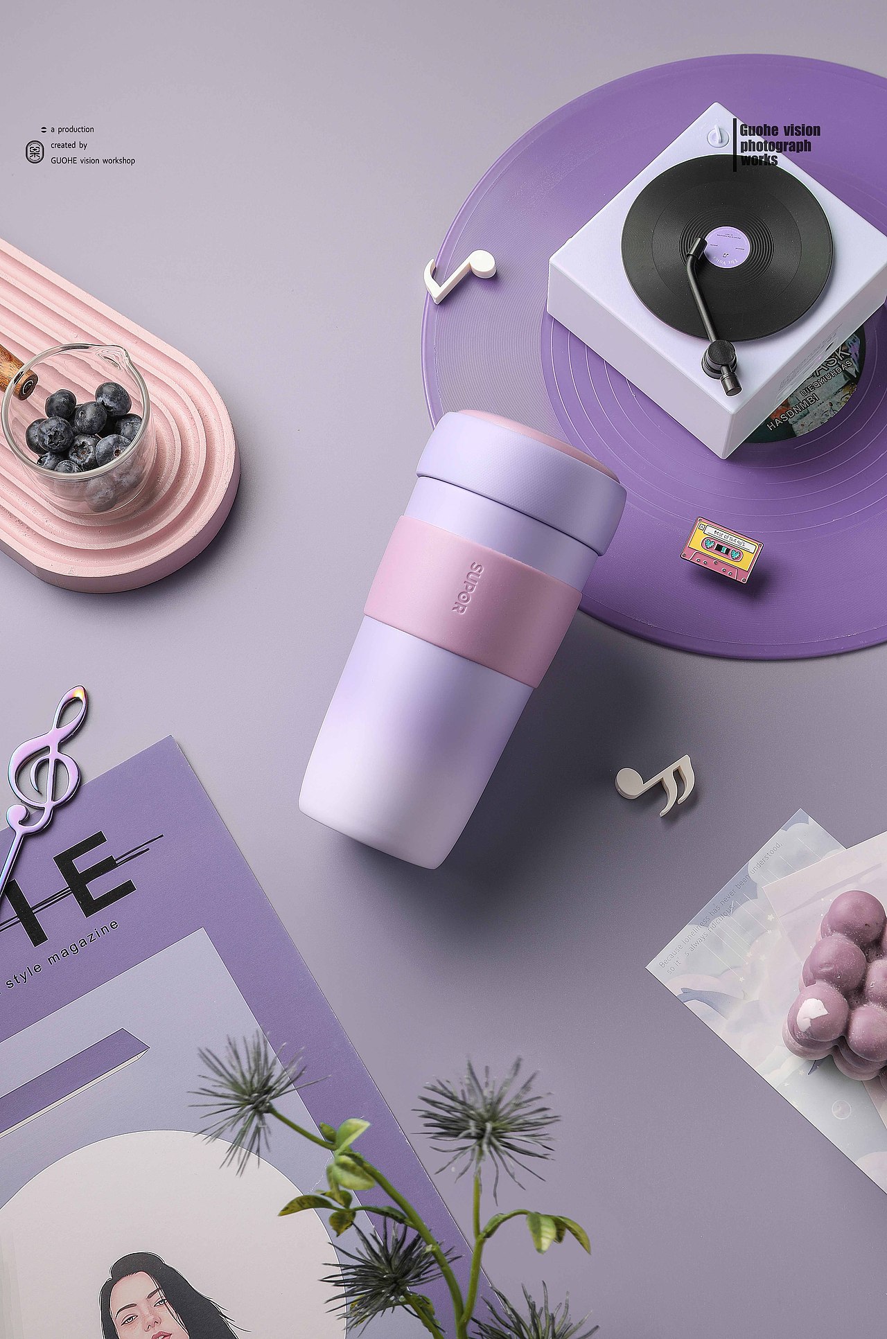 电商摄影之保温杯