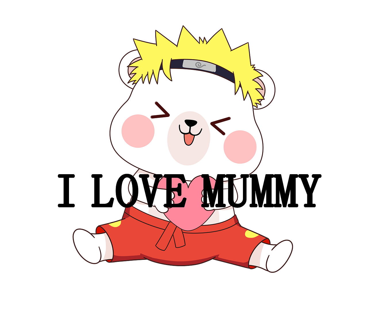 火影熊童装服装印花设计