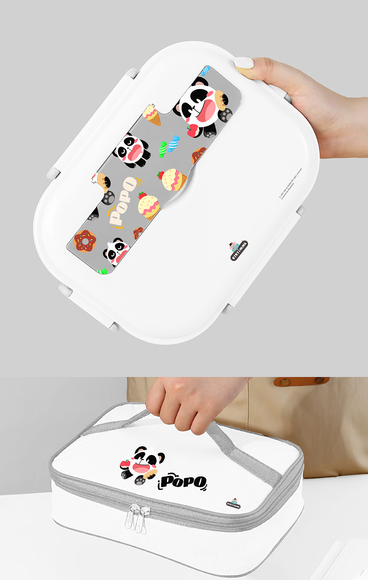 奇奇和努娜 IP产品效果图