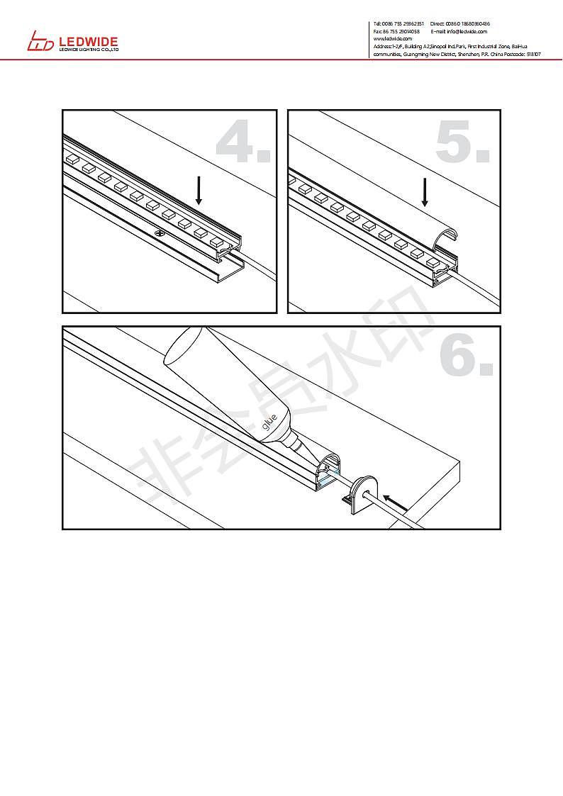 LED吊灯使用说明手册