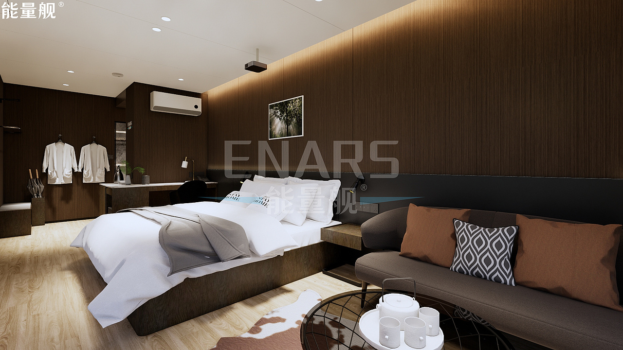 在牛草山山巅入住可移动网红太空舱能量舰是什么体验?