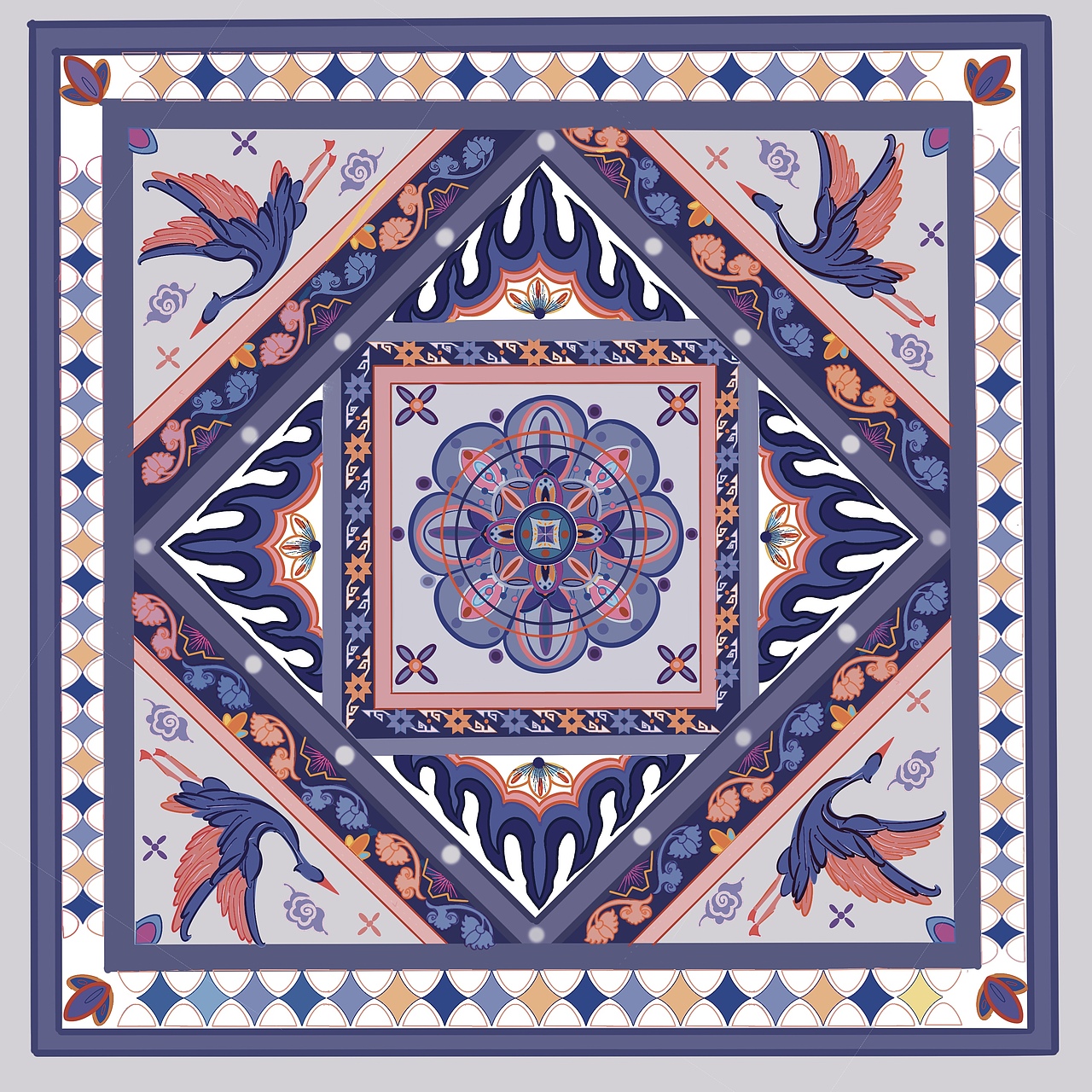 图案装饰设计_曼哒Art-站酷ZCOOL