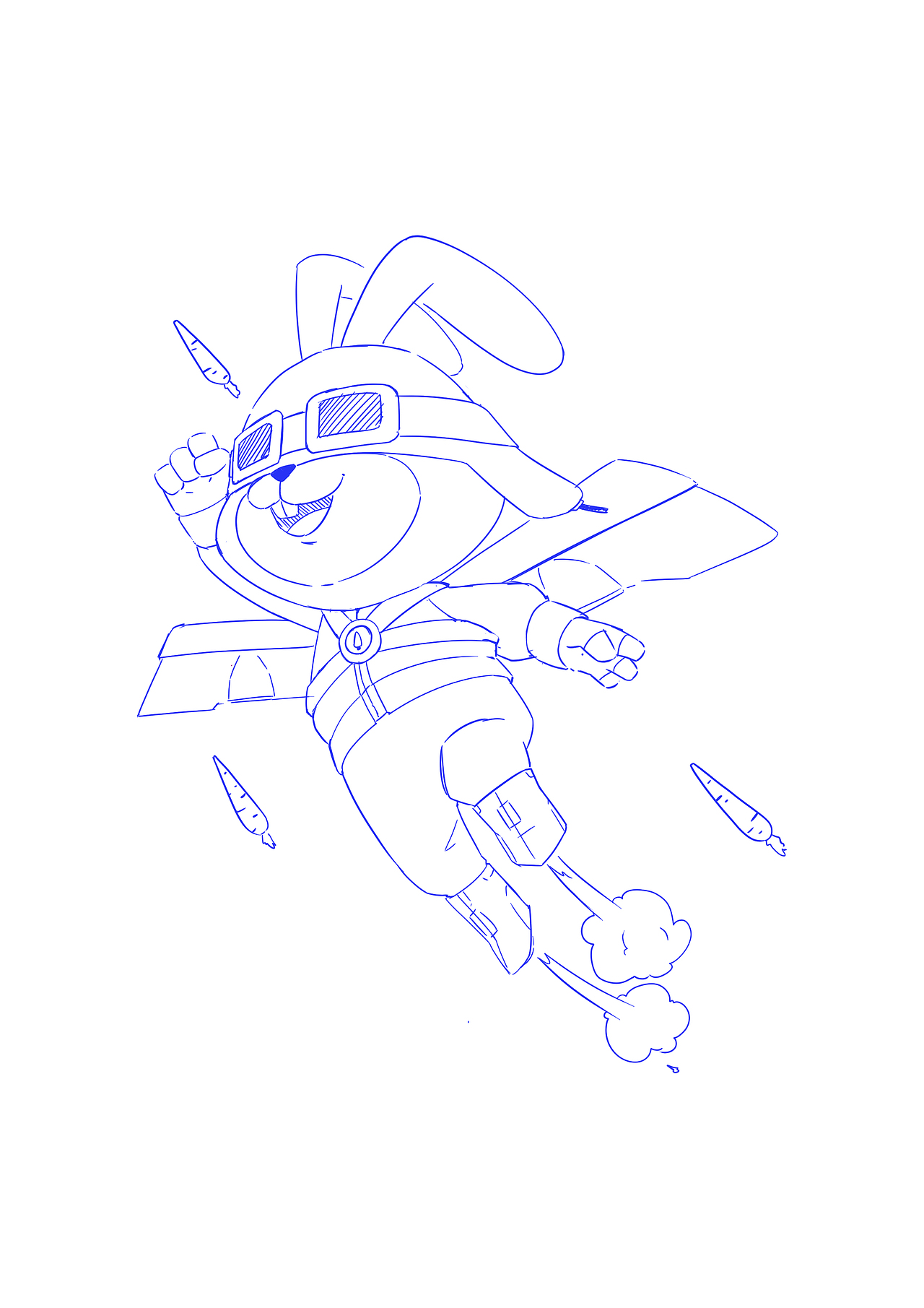 耍酷的兔子-卡达利工作室