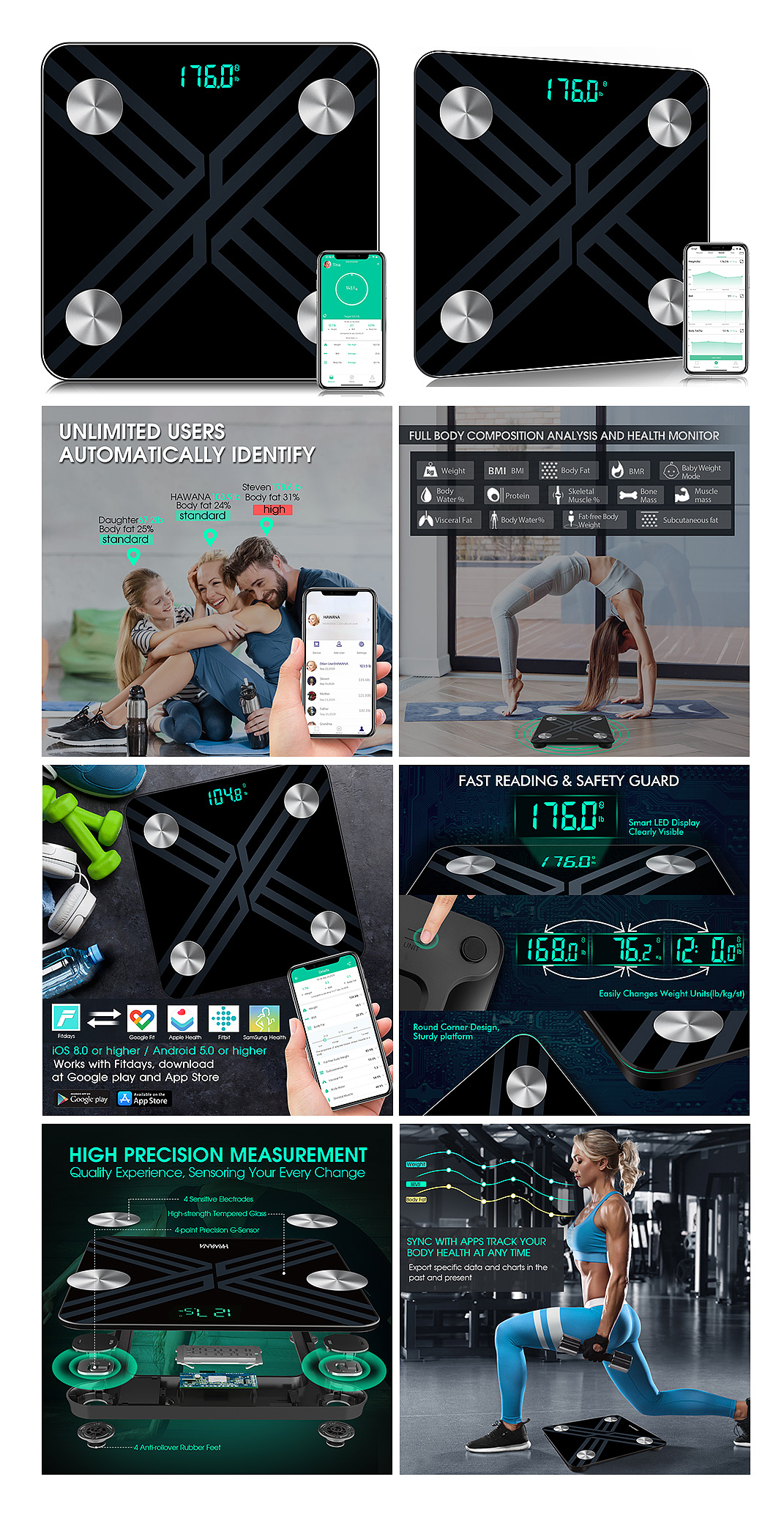 amazon体脂秤（图ZMzU4ODQ4Nzgw） - 修图/后期 - 站酷设计师周州洲原创素材 - 站酷ZCOOL