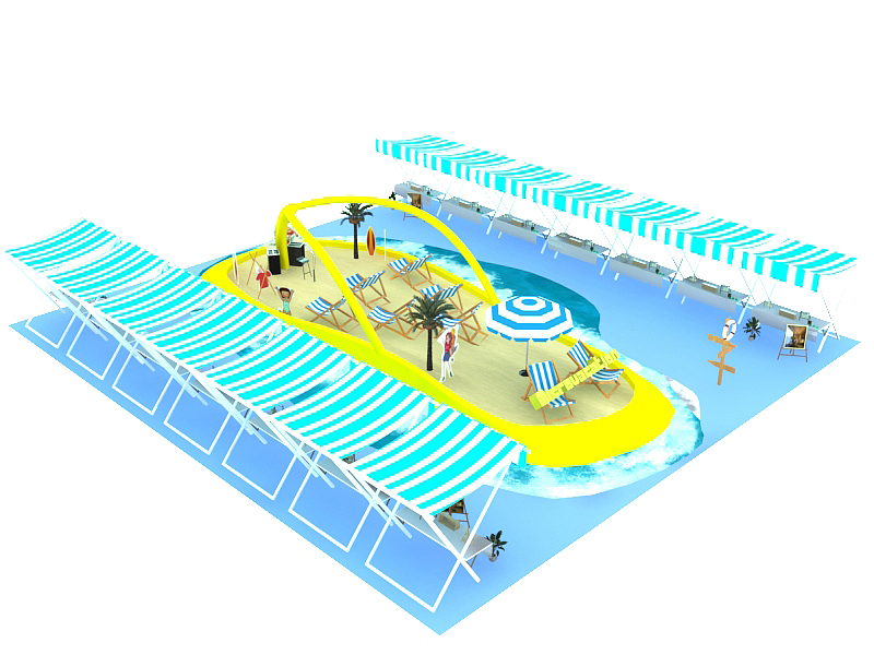 创意沙滩节集市