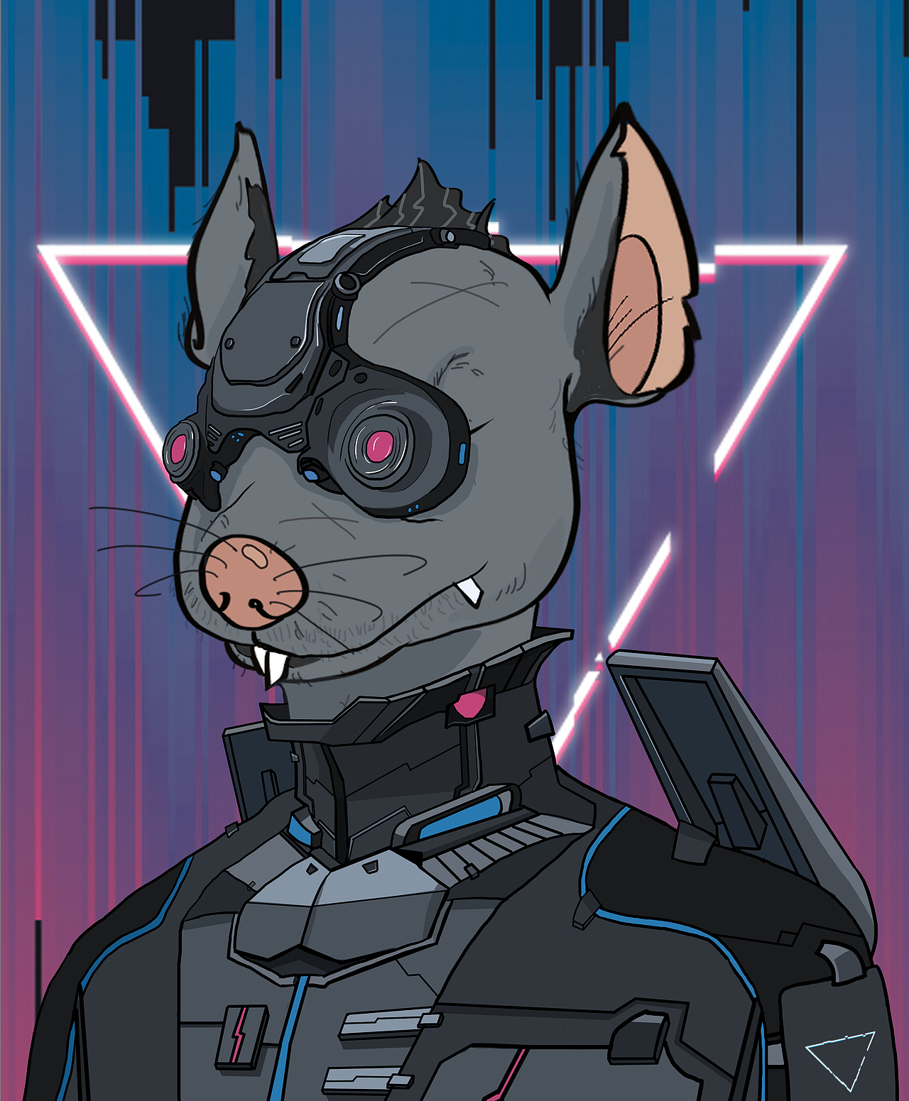 十二生肖——赛博朋克系列