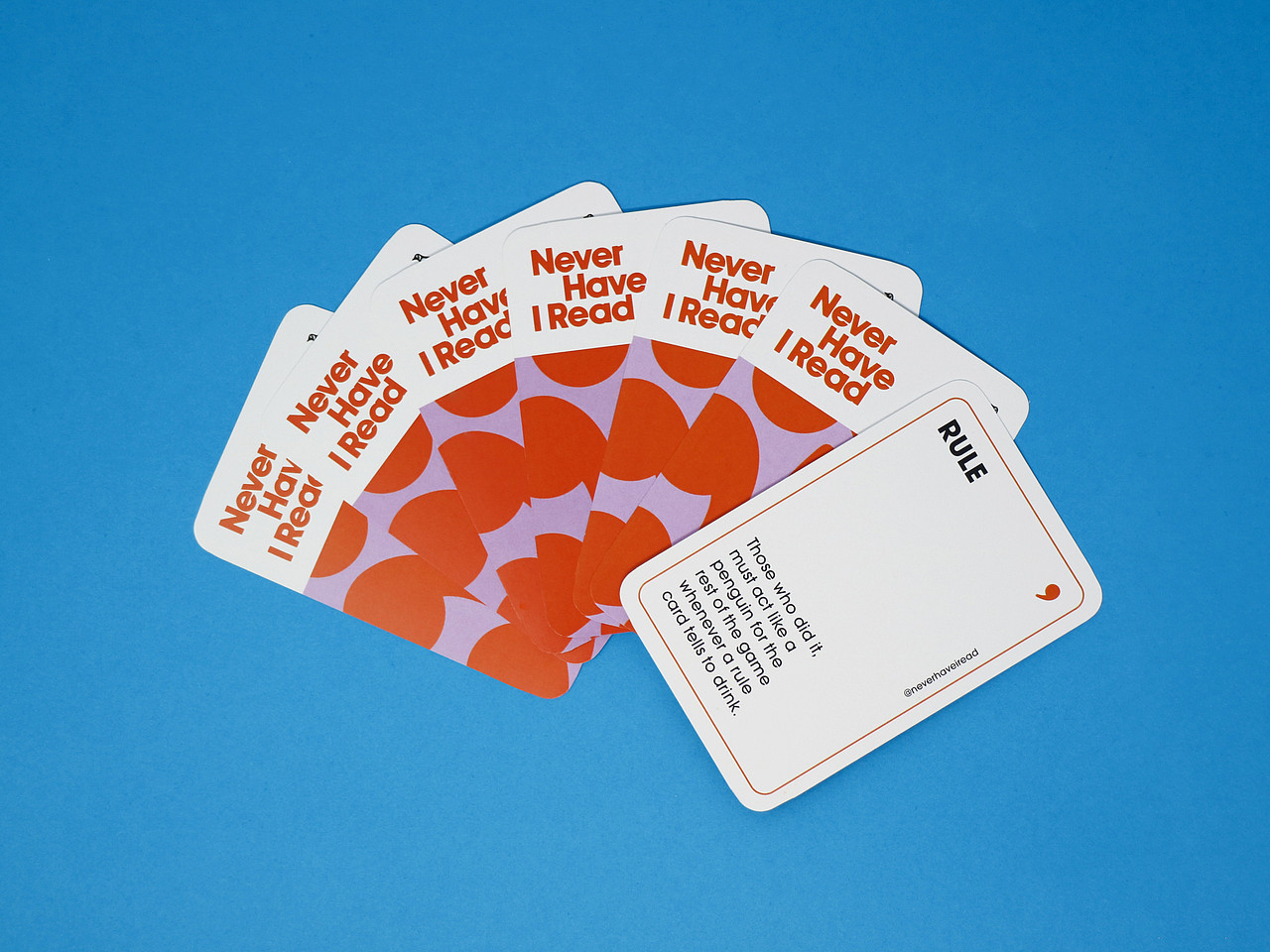 D&AD广告Newblood 银奖 Never have I read 桌游设计