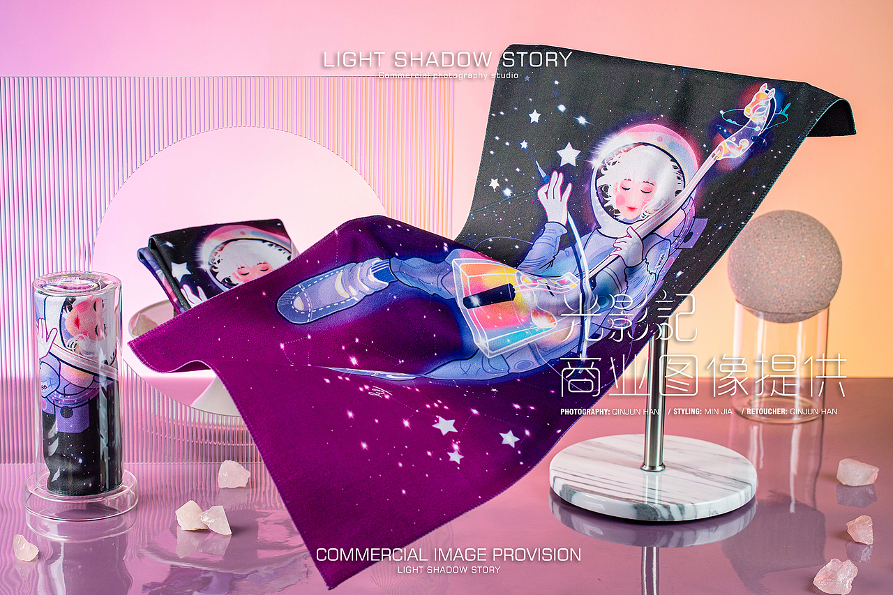 【平面】| 光影记出品 - 蒙古族文创礼品毛巾拍摄（2）