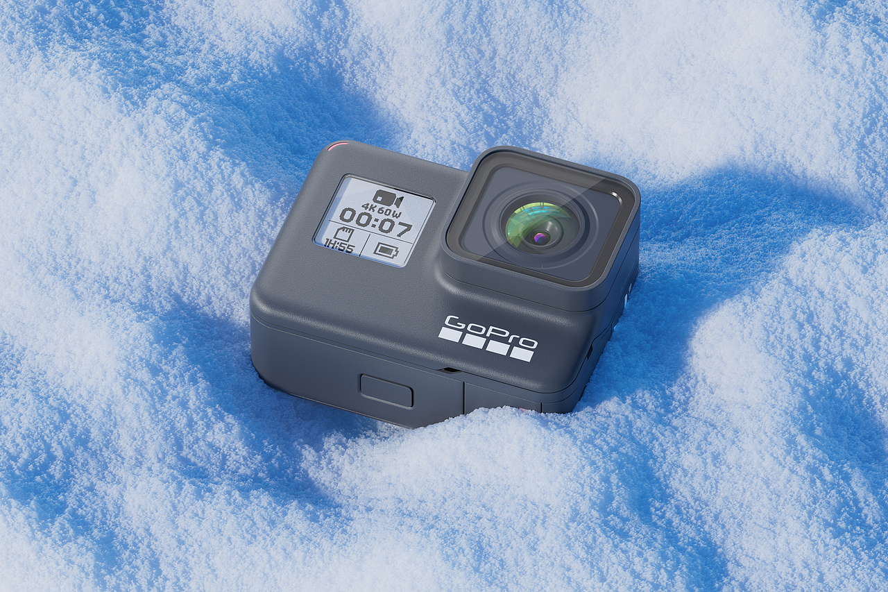 GO Pro 运动相机渲染