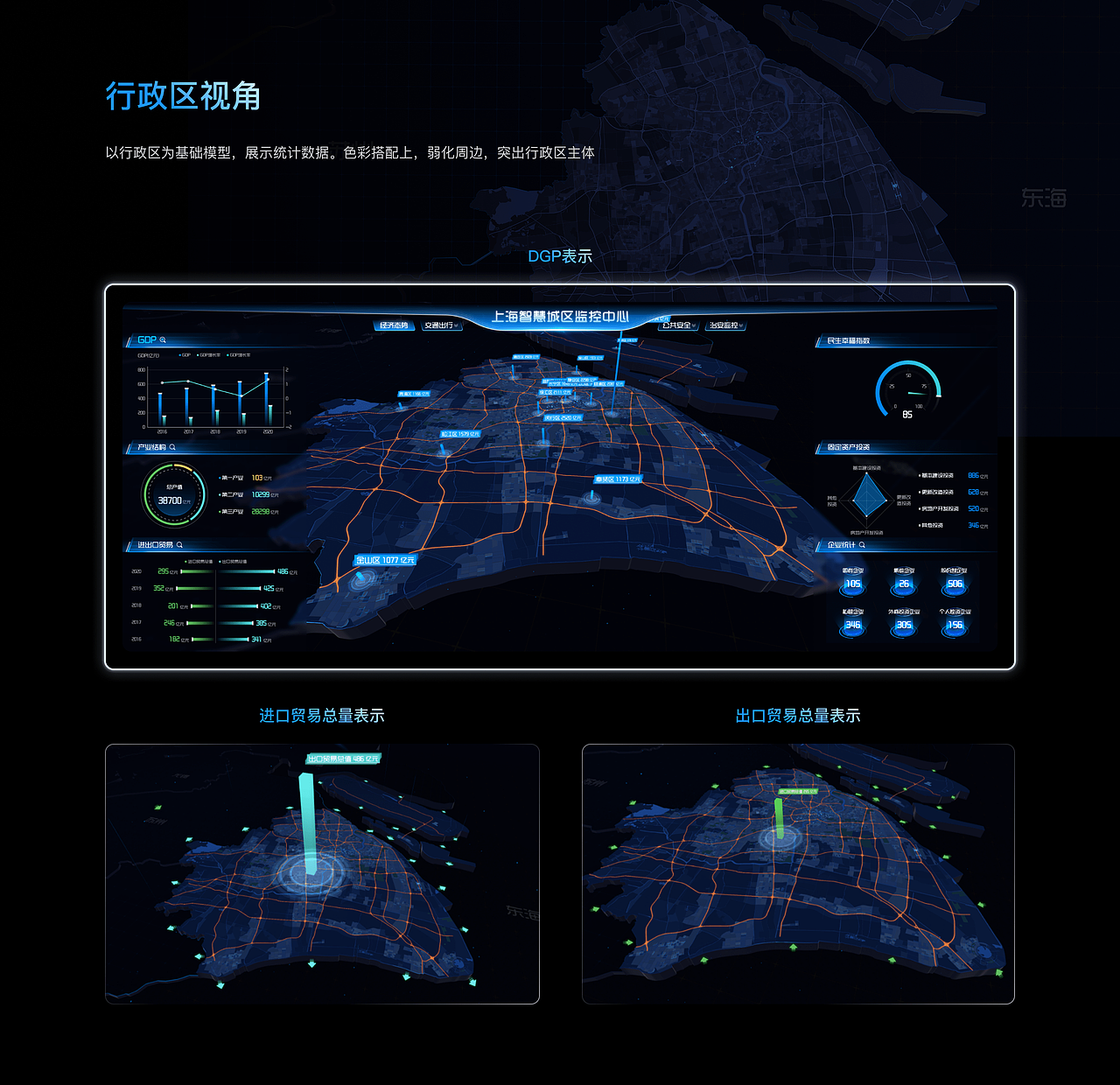 上海智慧城市监控平台（图ZMzM4NDQ0OTQw） - 软件界面 - 站酷设计师吹面不寒扬柳风原创素材 - 站酷ZCOOL