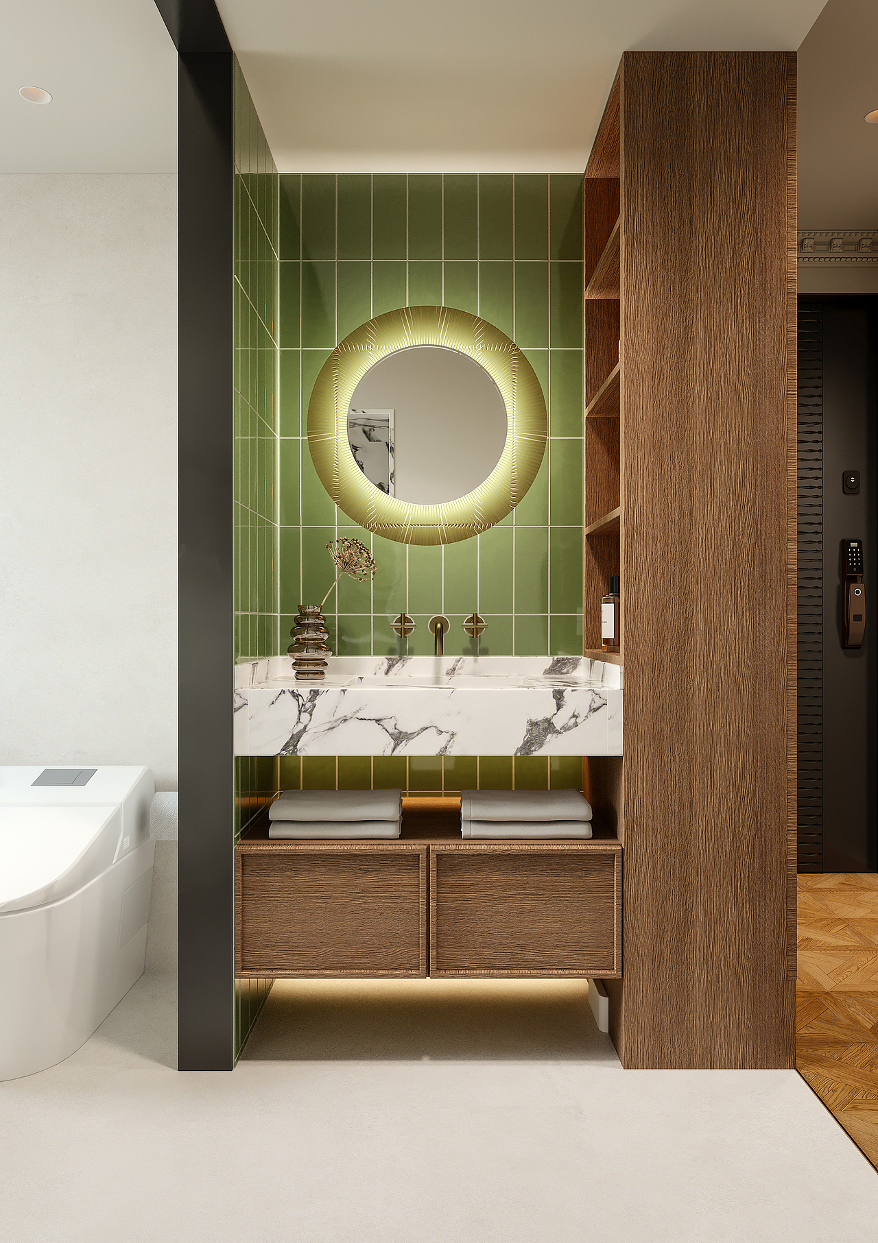 现代复古风格效果图表现（图ZMzQwMjUxNjMy） - 家装设计 - 站酷设计师呜叽唛叽原创素材 - 站酷ZCOOL