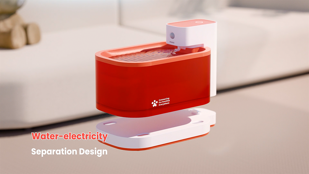 Pawaii 宠物智能饮水机产品动画视频