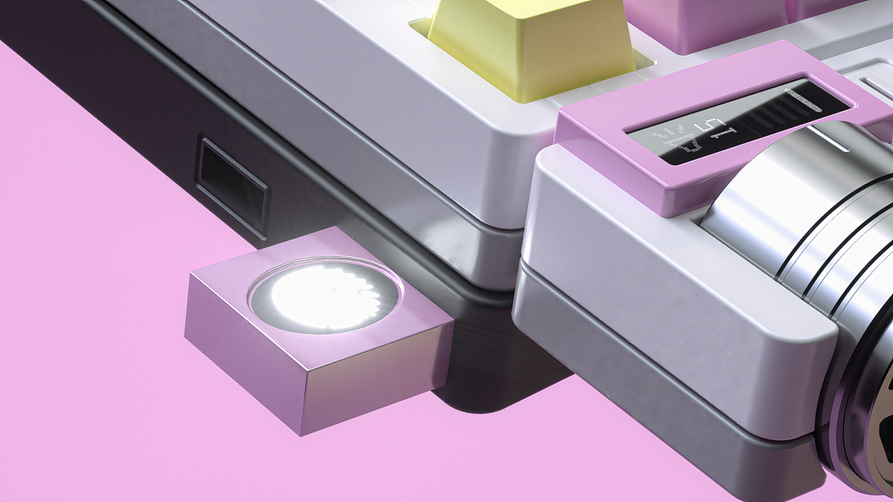 瀚文75(Hello Word)键盘 动画