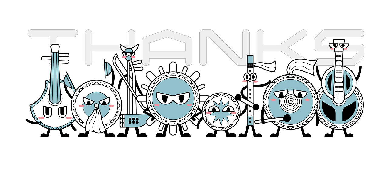 布依八音坐唱文创设计