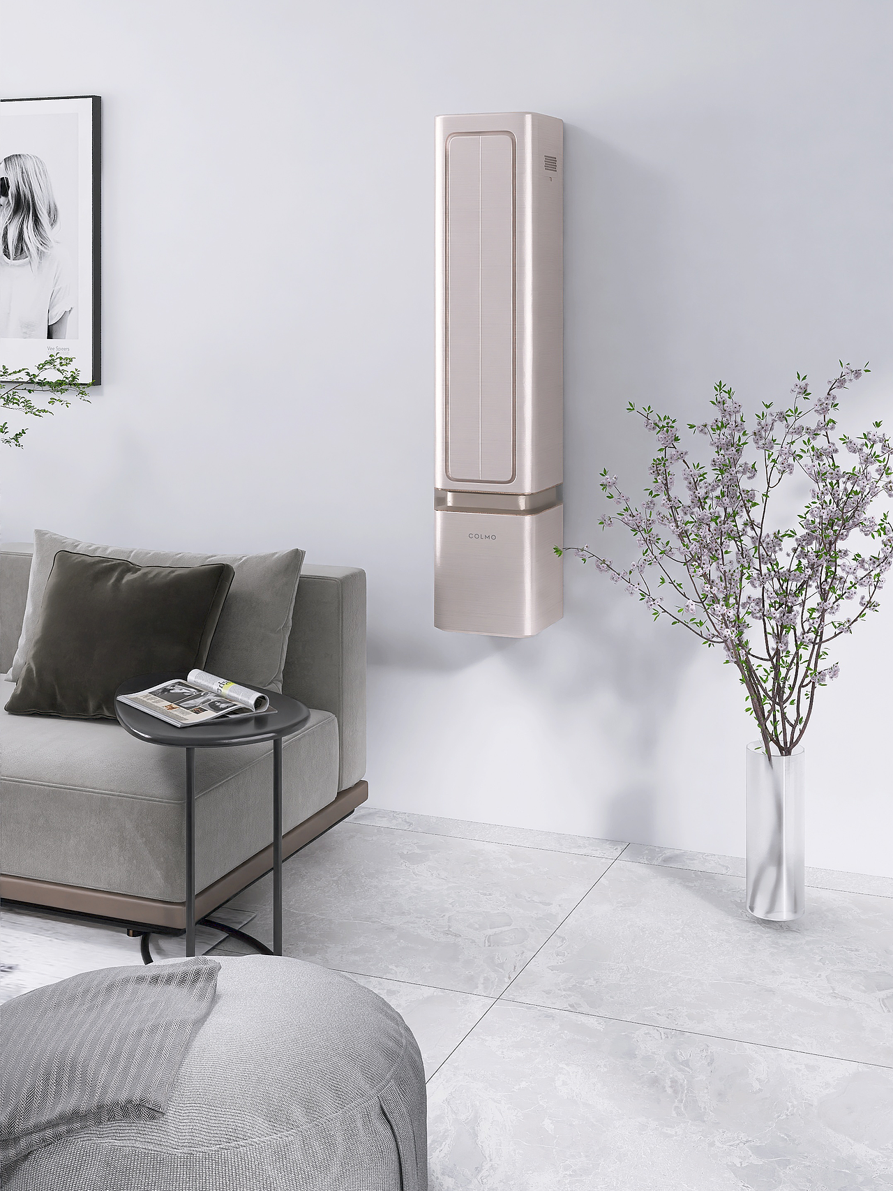 colmo空气净化器&美的空调场景设计