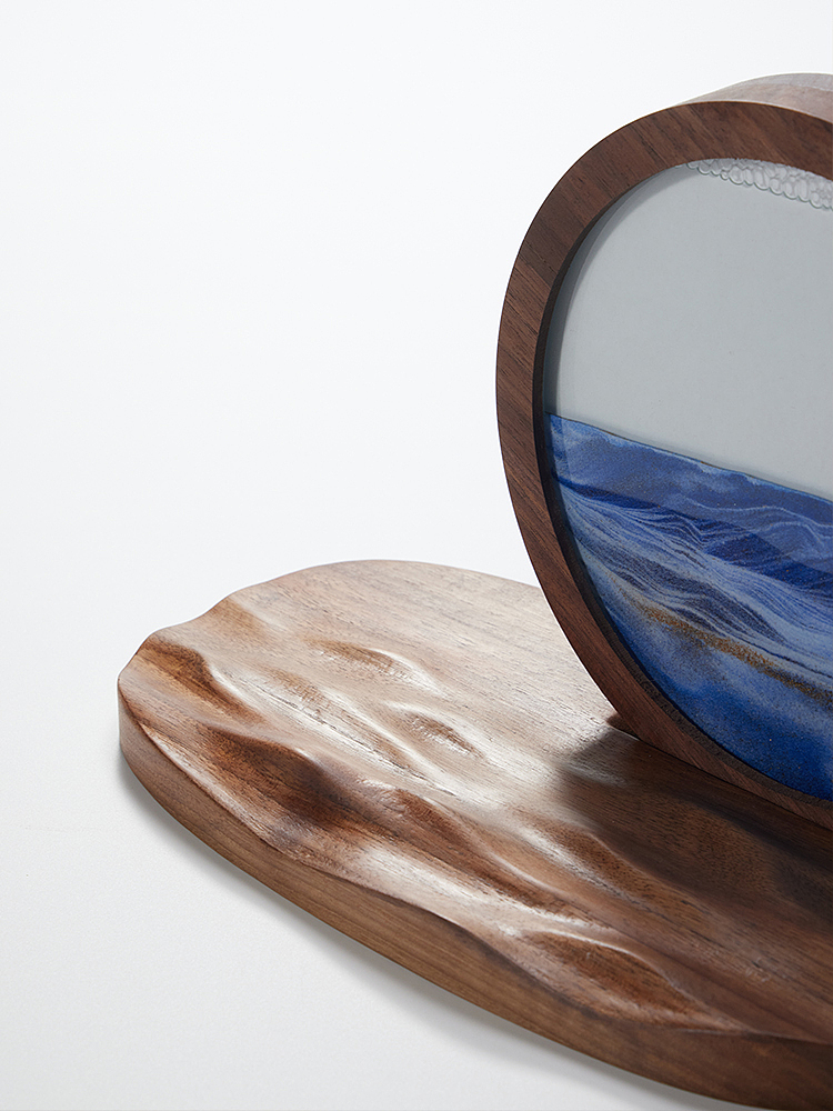 马鹿《望月怀远》流沙画