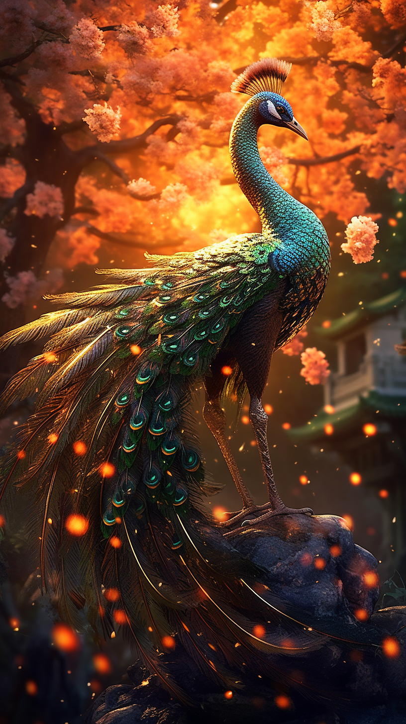 中国古代神兽系列-凤凰（图ZMzQ0ODM1MjE2） - 创作习作 - 站酷设计师艺舟1014原创素材 - 站酷ZCOOL