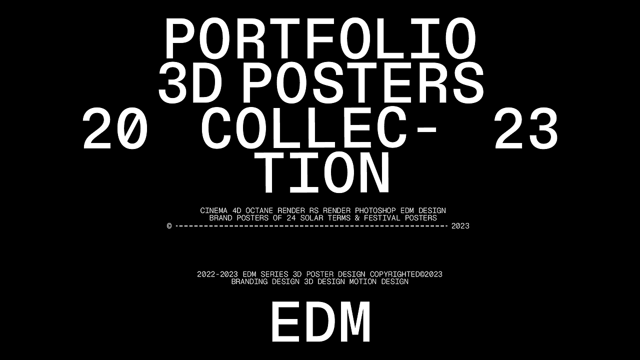 Hambobo EDM Showreel（图ZMzQ4MzU5MjY4） - 其他三维 - 站酷设计师Hambobo原创素材 - 站酷ZCOOL