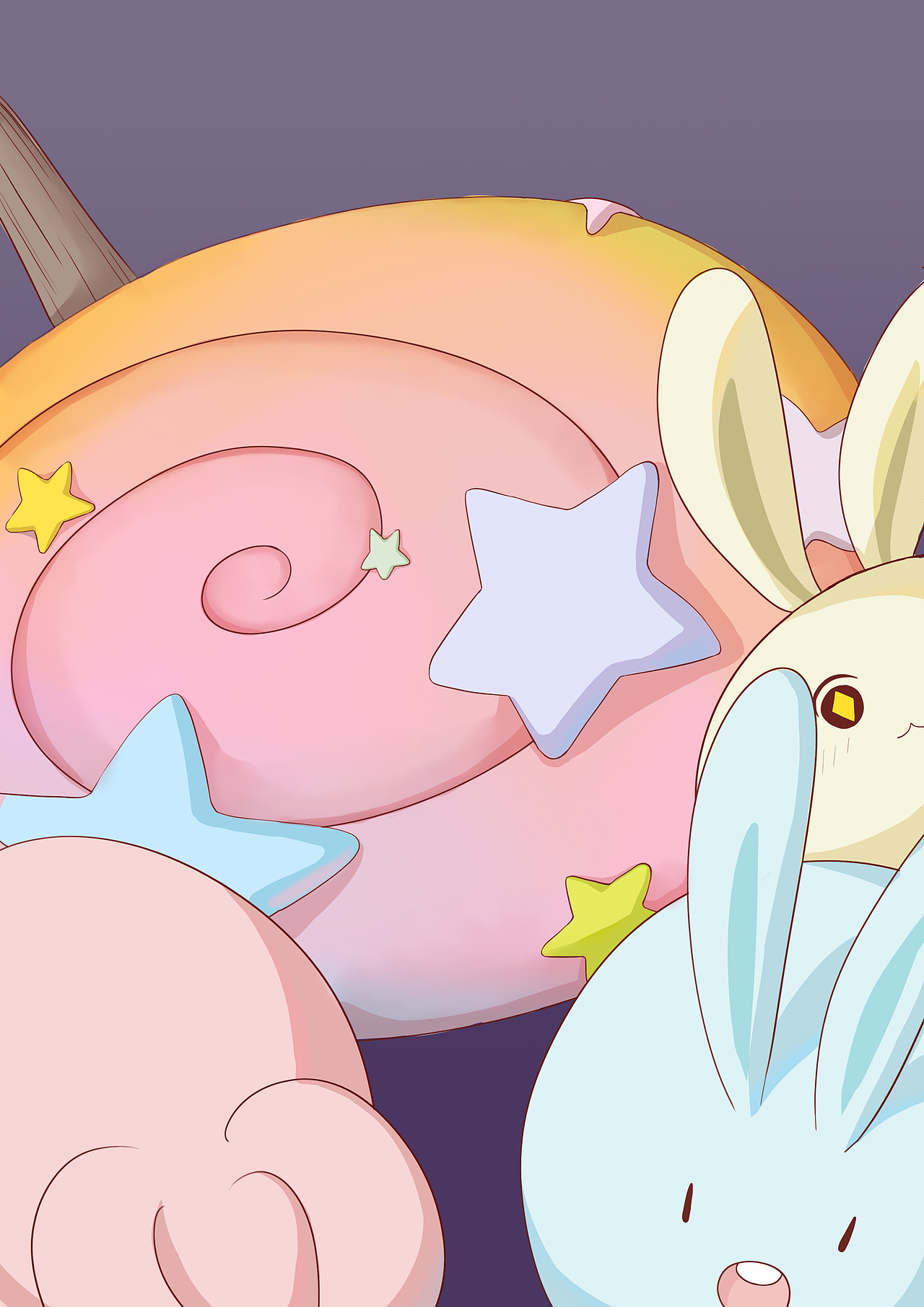 福兔賀春——兔年加甜度（圖ZMzE3ODg5Mzgw） - 創(chuàng)作習(xí)作 - 站酷設(shè)計(jì)師誒嘿M(fèi)原創(chuàng)素材 - 站酷ZCOOL