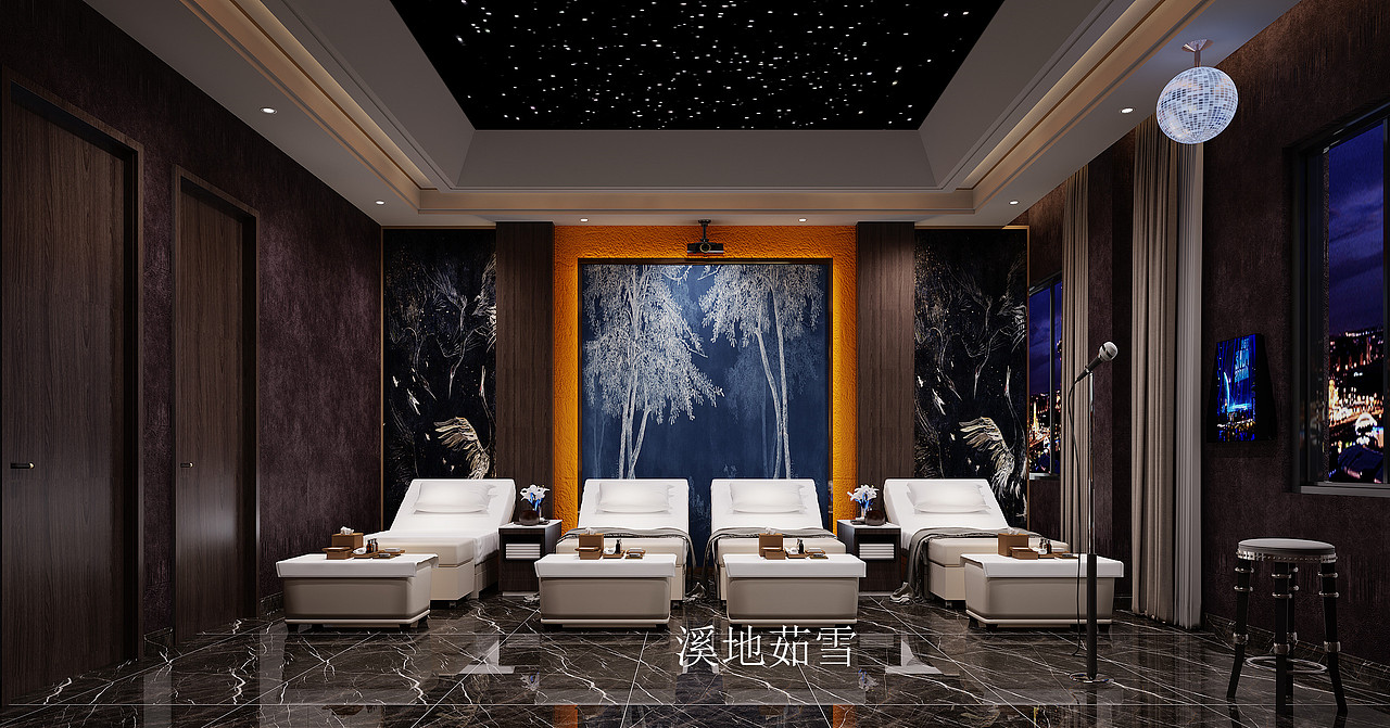 休闲会所（图ZMzUwOTI3MjU2） - 酒店餐饮设计 - 站酷设计师溪地茹雪原创素材 - 站酷ZCOOL