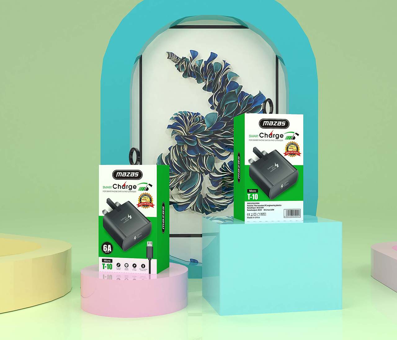 耳机-充电器包装设计-系列