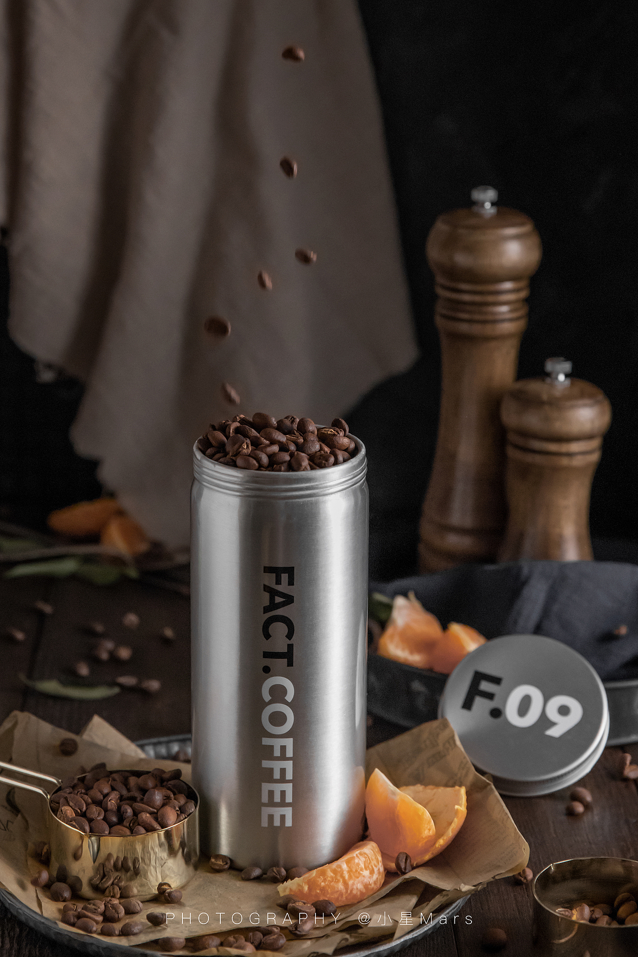 食物摄影 丨 FACT.COFFEE 咖啡豆 产品拍摄分享 美食