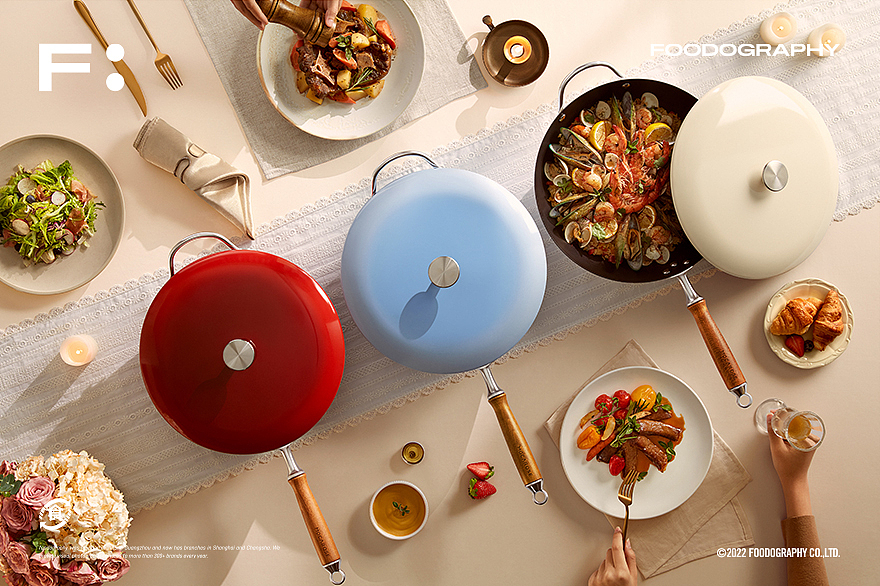 厨具摄影 | MOCAROSE珐琅锅 ✖ foodography（图ZMzE2NDYxMDg0） - 产品摄影 - 站酷设计师Foodography原创素材 - 站酷ZCOOL