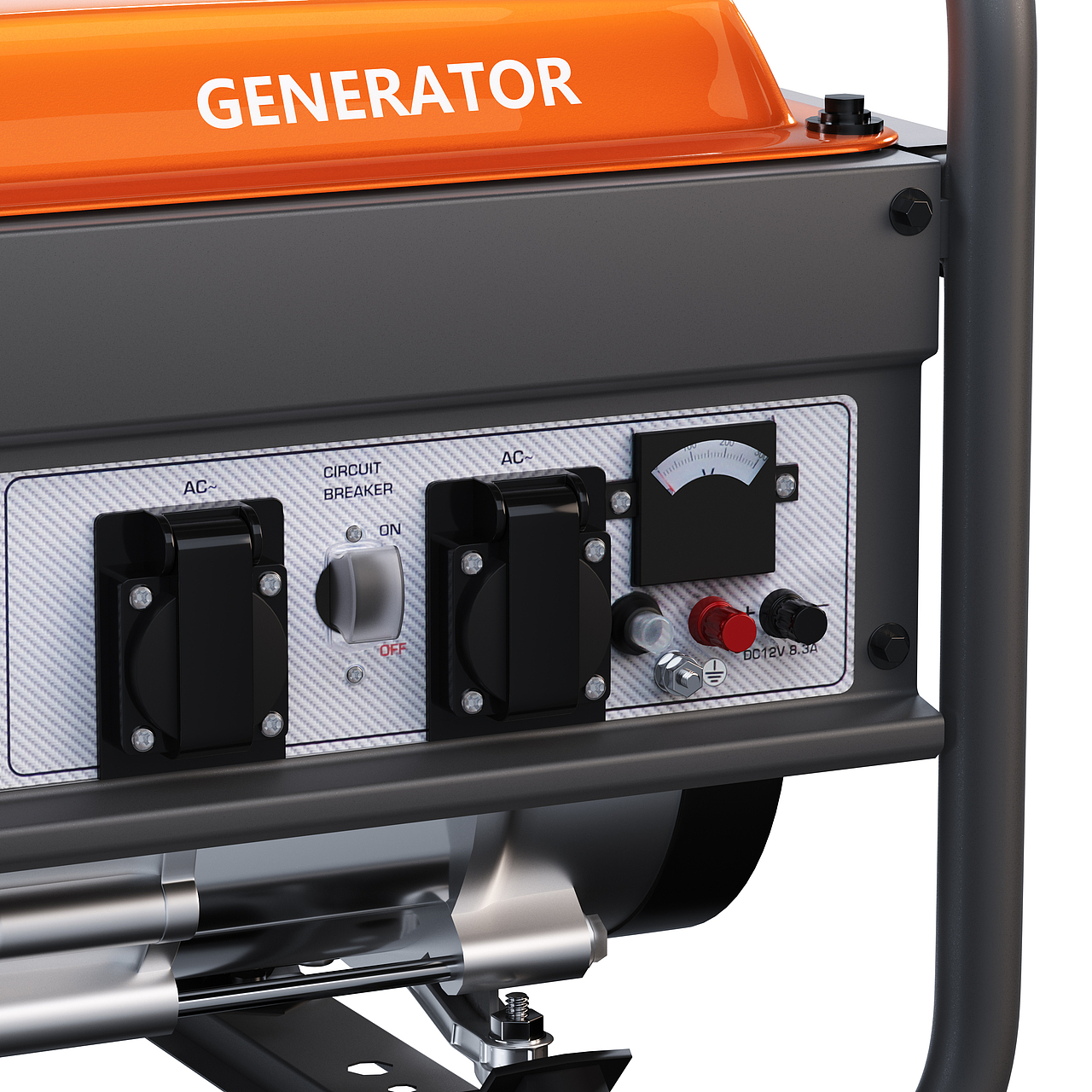 产品建模-发电机WS8500