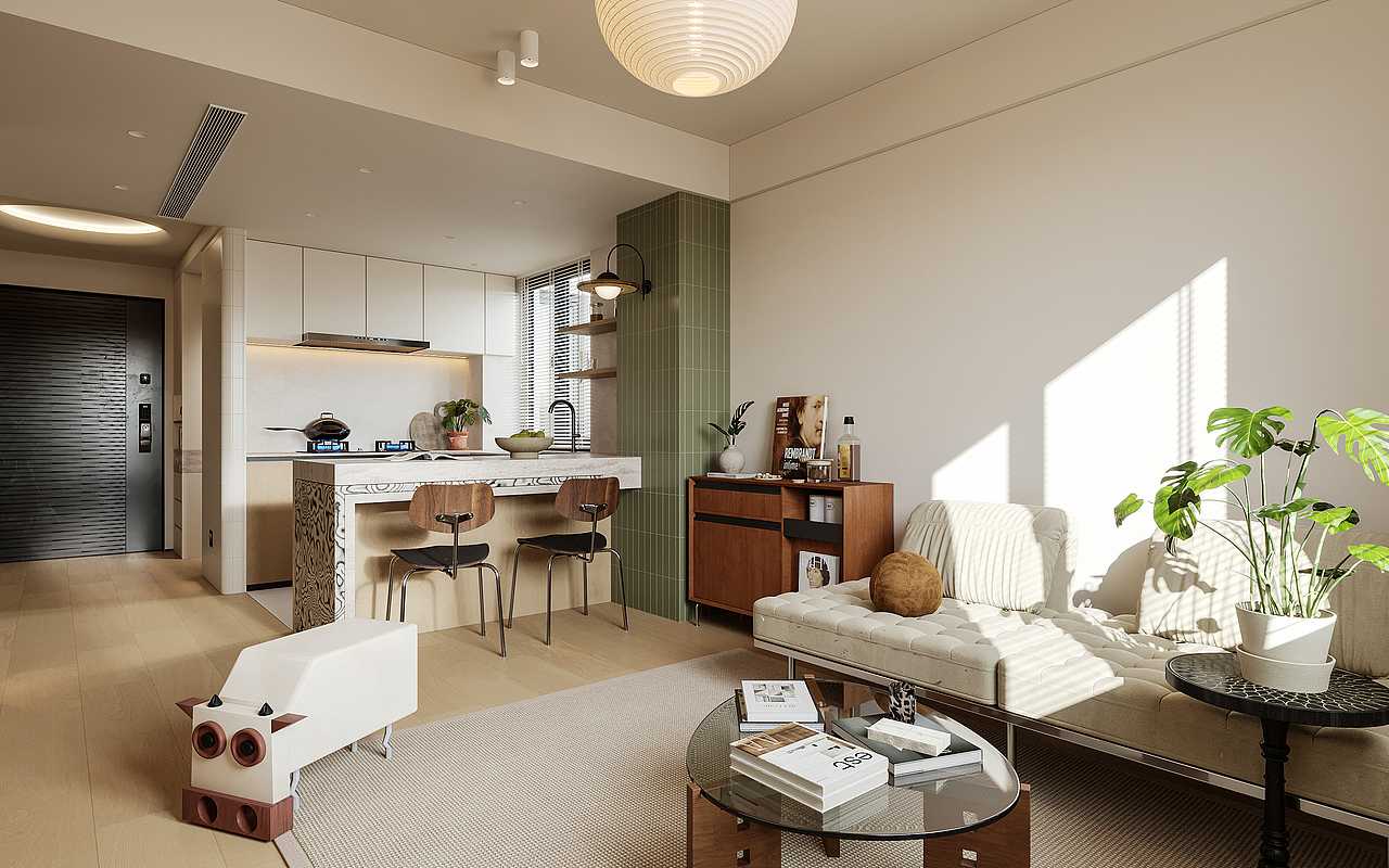 现代风格效果图表现