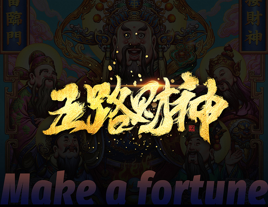 五路财神（图ZMzIyMjQyOTEy） - 创作习作 - 站酷设计师心境澄明灬沈晨原创素材 - 站酷ZCOOL