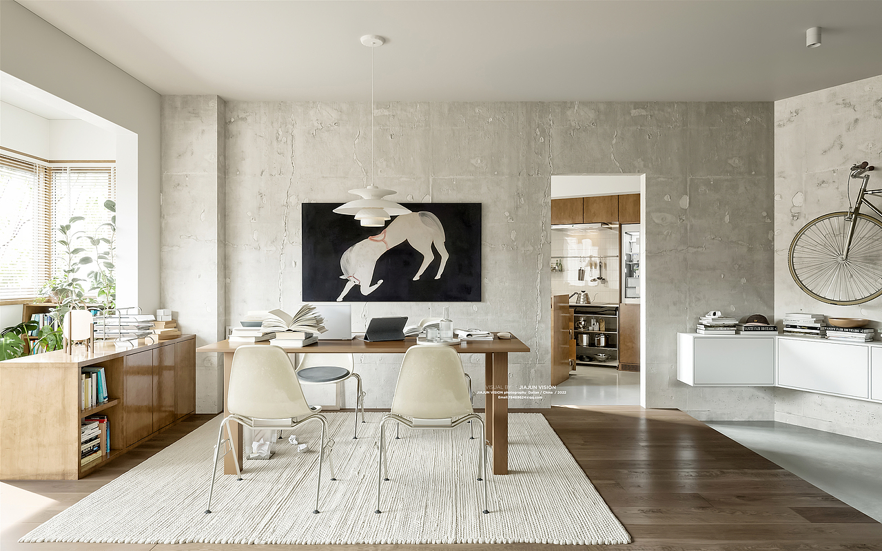 中古风效果图表现（图ZMzEzMzQ0NTQw） - 家装设计 - 站酷设计师蟹老板丶原创素材 - 站酷ZCOOL