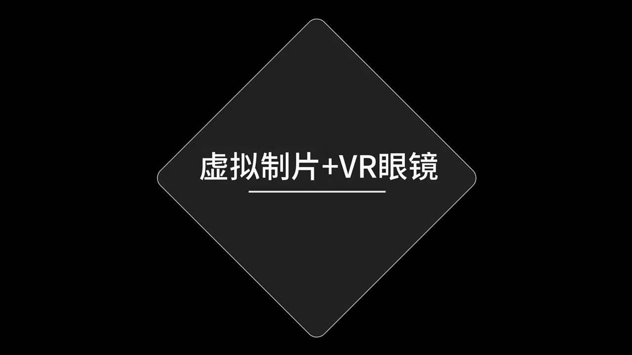 VR虚拟制片，720度全景观看，实时虚拟直播