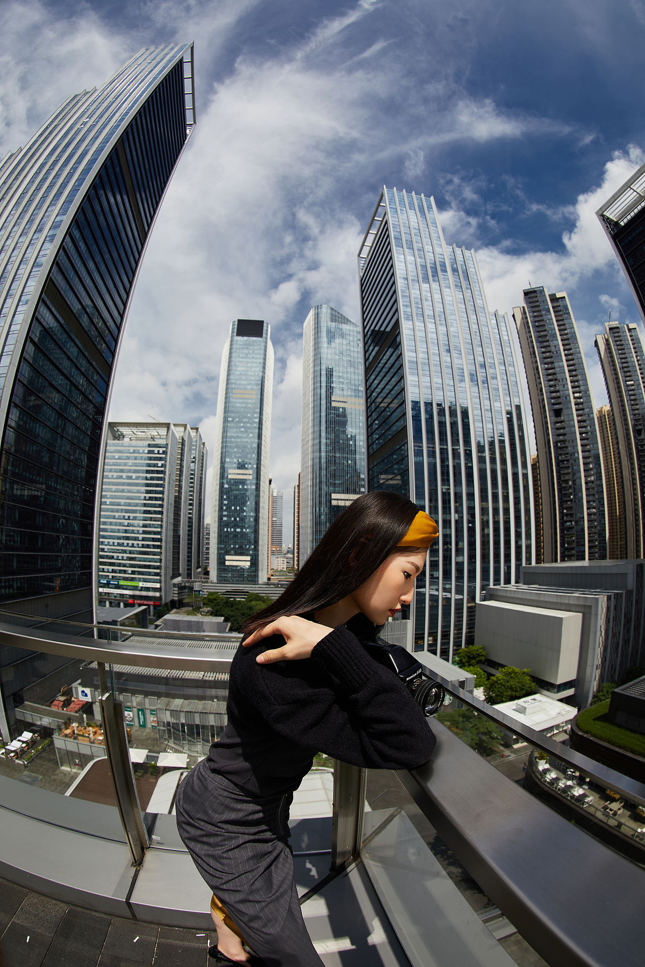 穿行于城市之间