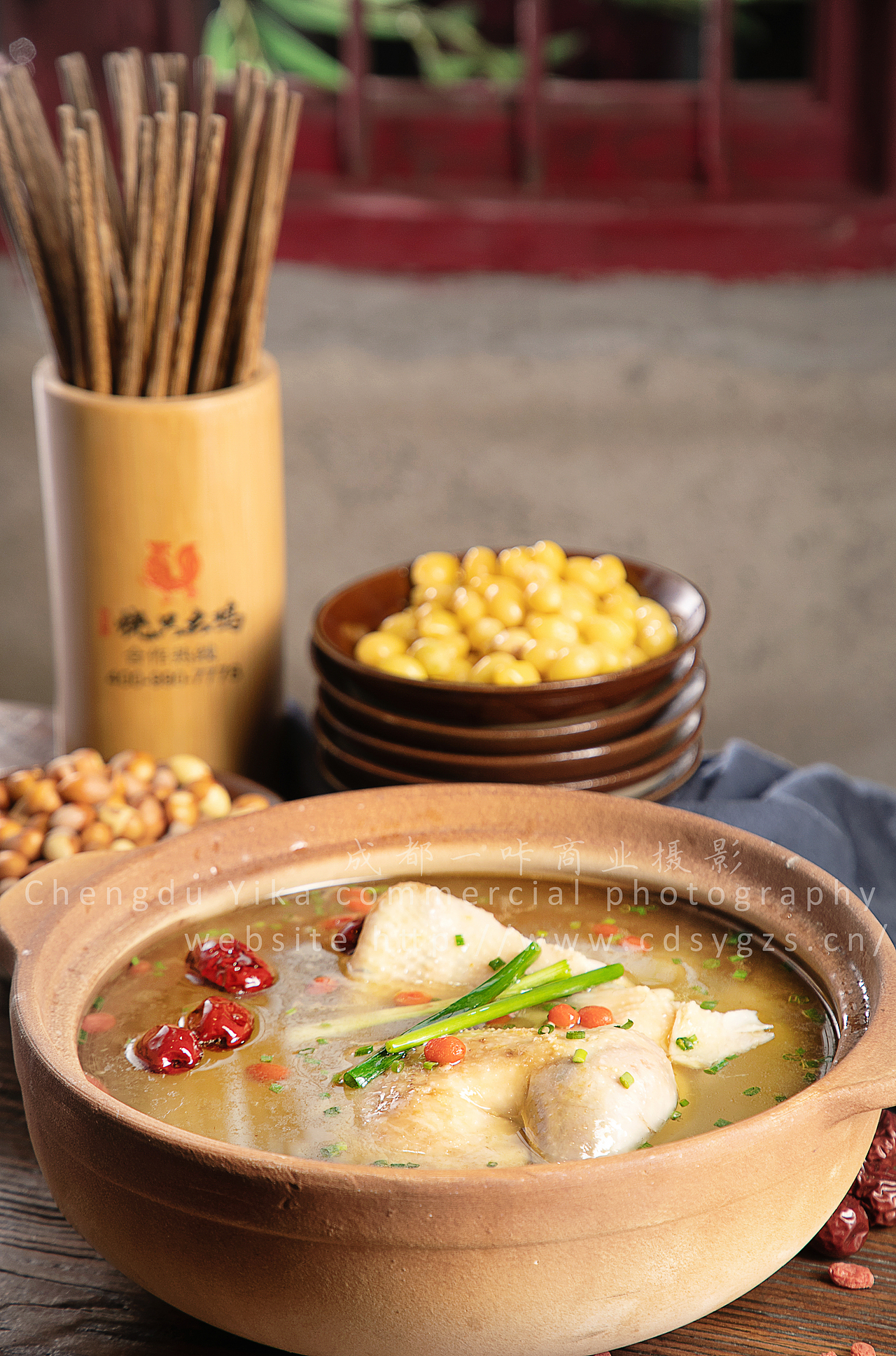 烧鸡美食餐饮拍摄