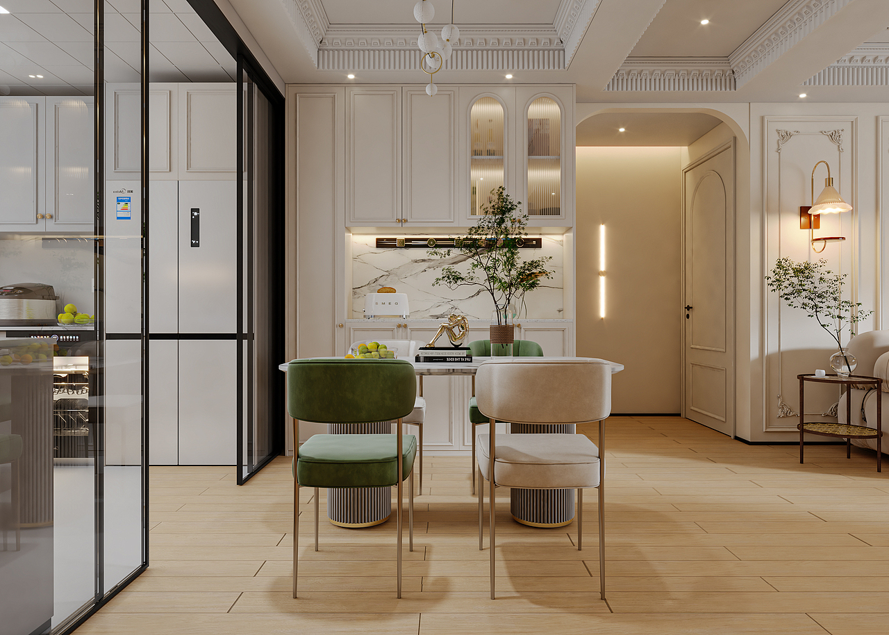 牛油果綠+奶油風(fēng)（圖ZMzU2NTc2Mjky） - 家裝設(shè)計(jì) - 站酷設(shè)計(jì)師千年夢設(shè)計(jì)原創(chuàng)素材 - 站酷ZCOOL