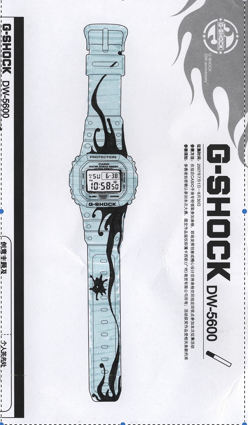 卡西欧手表图案设计（图ZMzU2ODM2MDM2） - 配饰 - 站酷设计师达乐原创素材 - 站酷ZCOOL