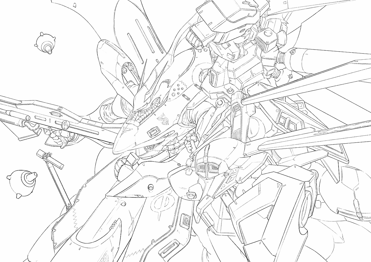 《逆襲的夏亞》主圖插畫丨貝托蒂嘉的子嗣（圖ZMzA2NTI1Mzg0） - 創(chuàng)作習(xí)作 - 站酷設(shè)計(jì)師一只Anthony原創(chuàng)素材 - 站酷ZCOOL