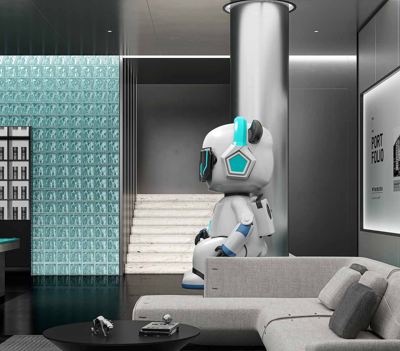 销售中心、售楼部（图ZMzE5MzMxNjY0） - 商业空间设计 - 站酷设计师广州大敏视觉表现原创素材 - 站酷ZCOOL