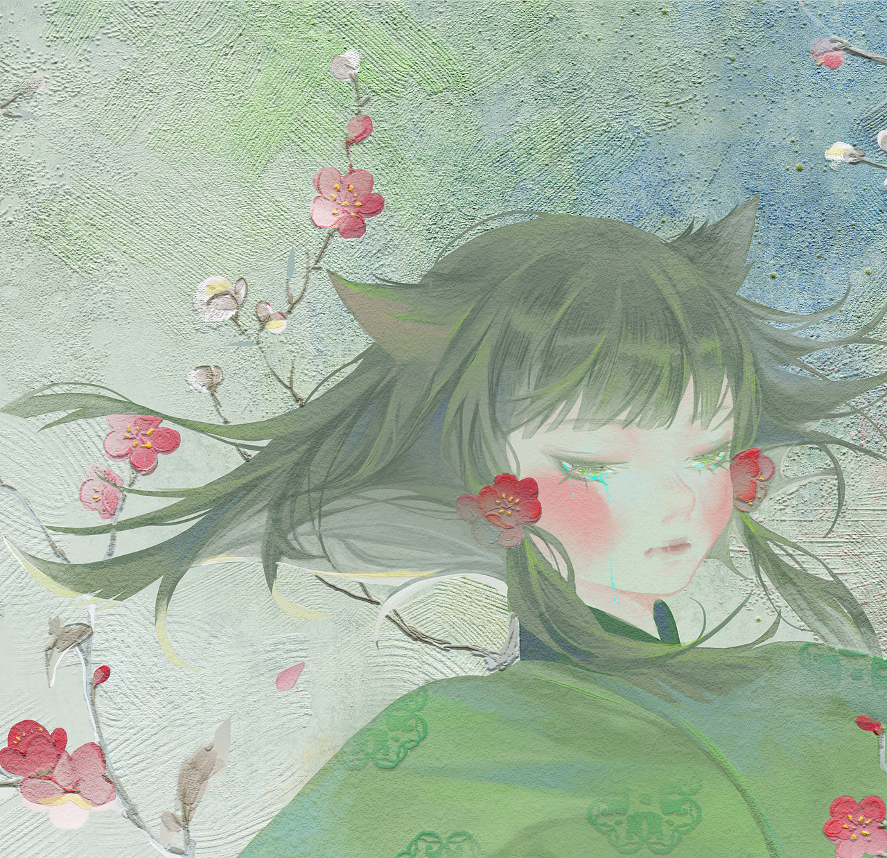 花比人（图ZMzA3MDE2MTEy） - 创作习作 - 站酷设计师猫小叶原创素材 - 站酷ZCOOL