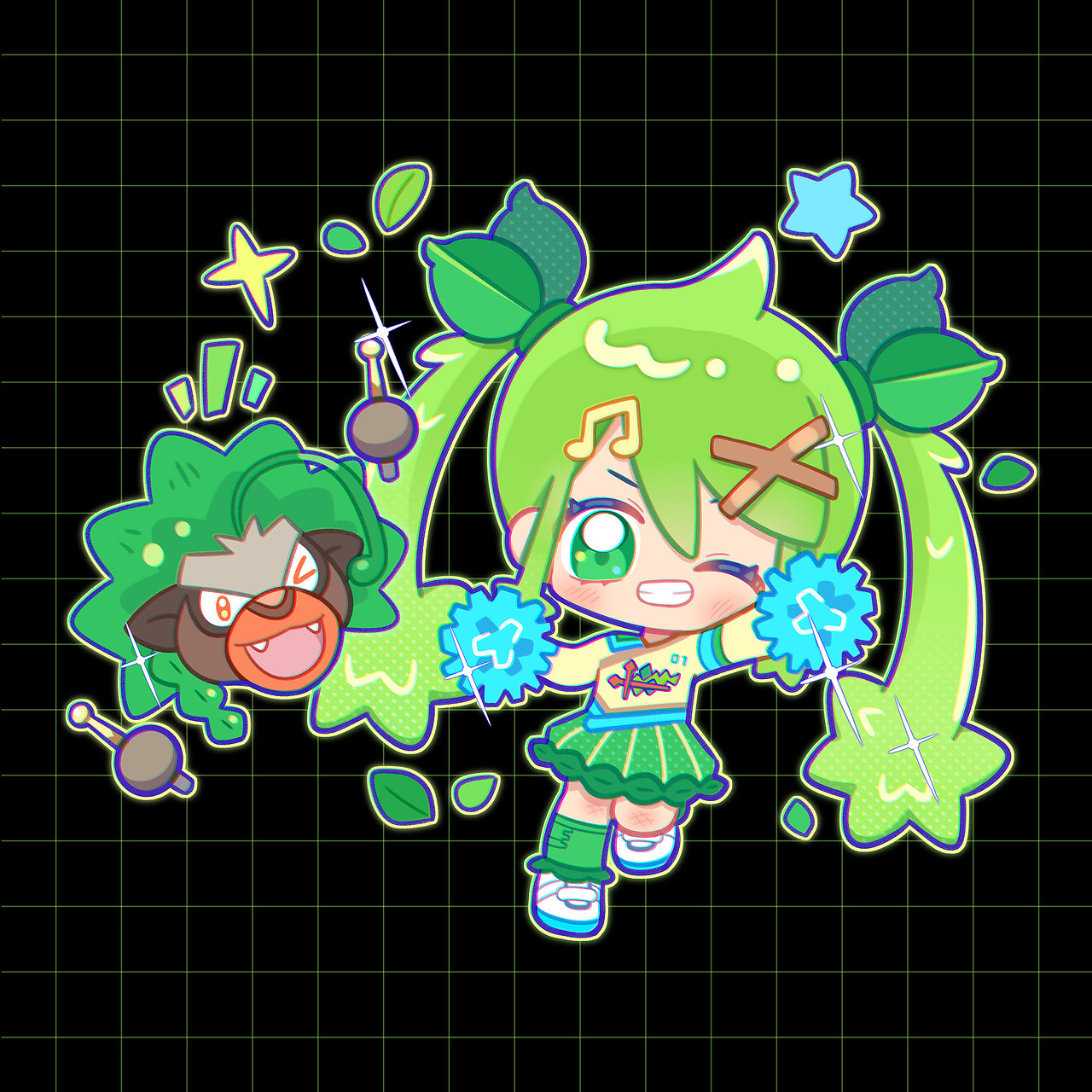 宝可梦 x 初音未来 联动同人