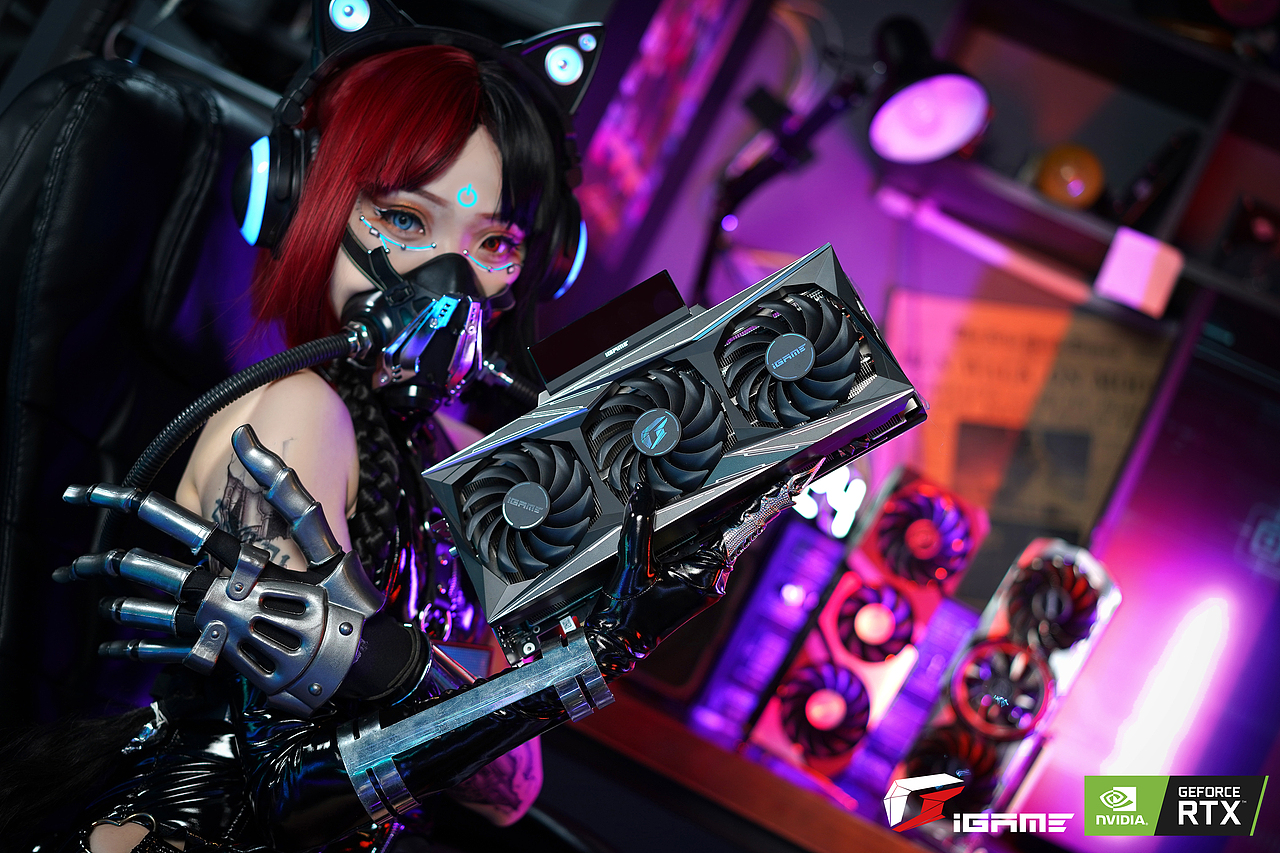 赛博朋克风显卡拍摄（RTX30系）（图ZMzYzMDM2NzI4） - 产品摄影 - 站酷设计师KARMINGXX原创素材 - 站酷ZCOOL