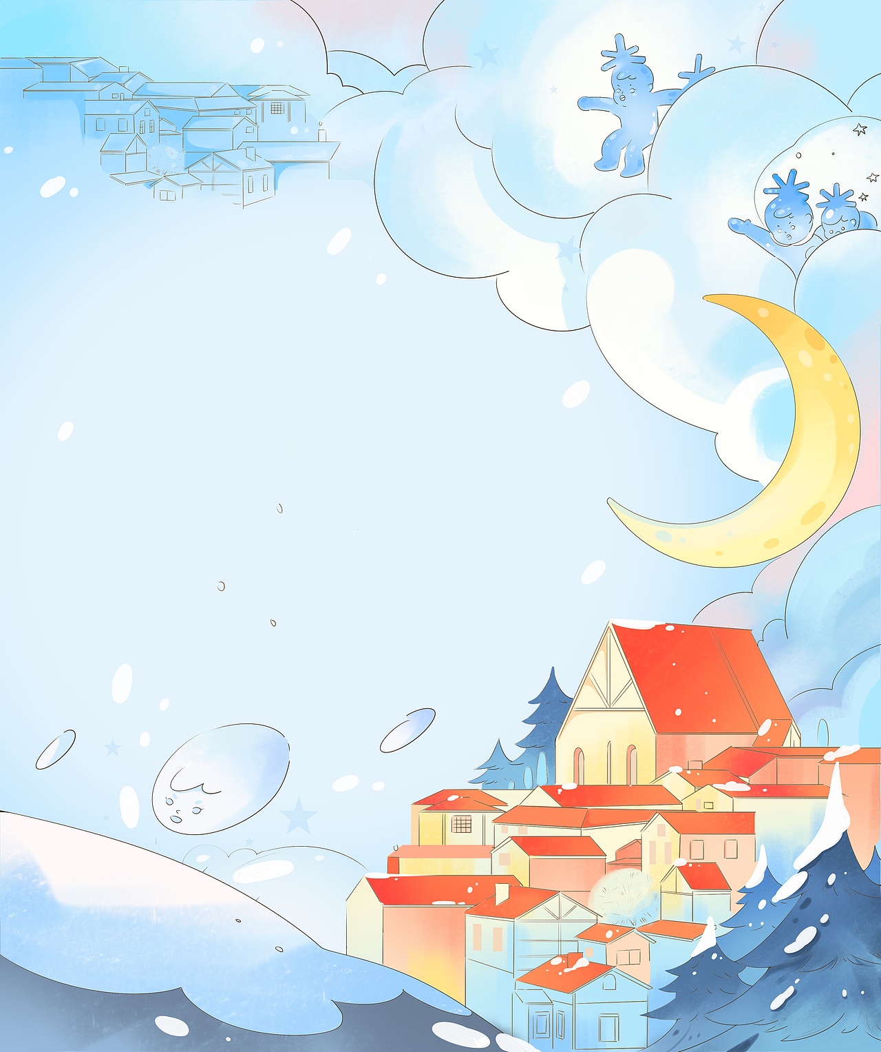 画出我心中的童话世界（图ZMzY4MzU5NDg4） - 儿童插画 - 站酷设计师青柠qingning原创素材 - 站酷ZCOOL