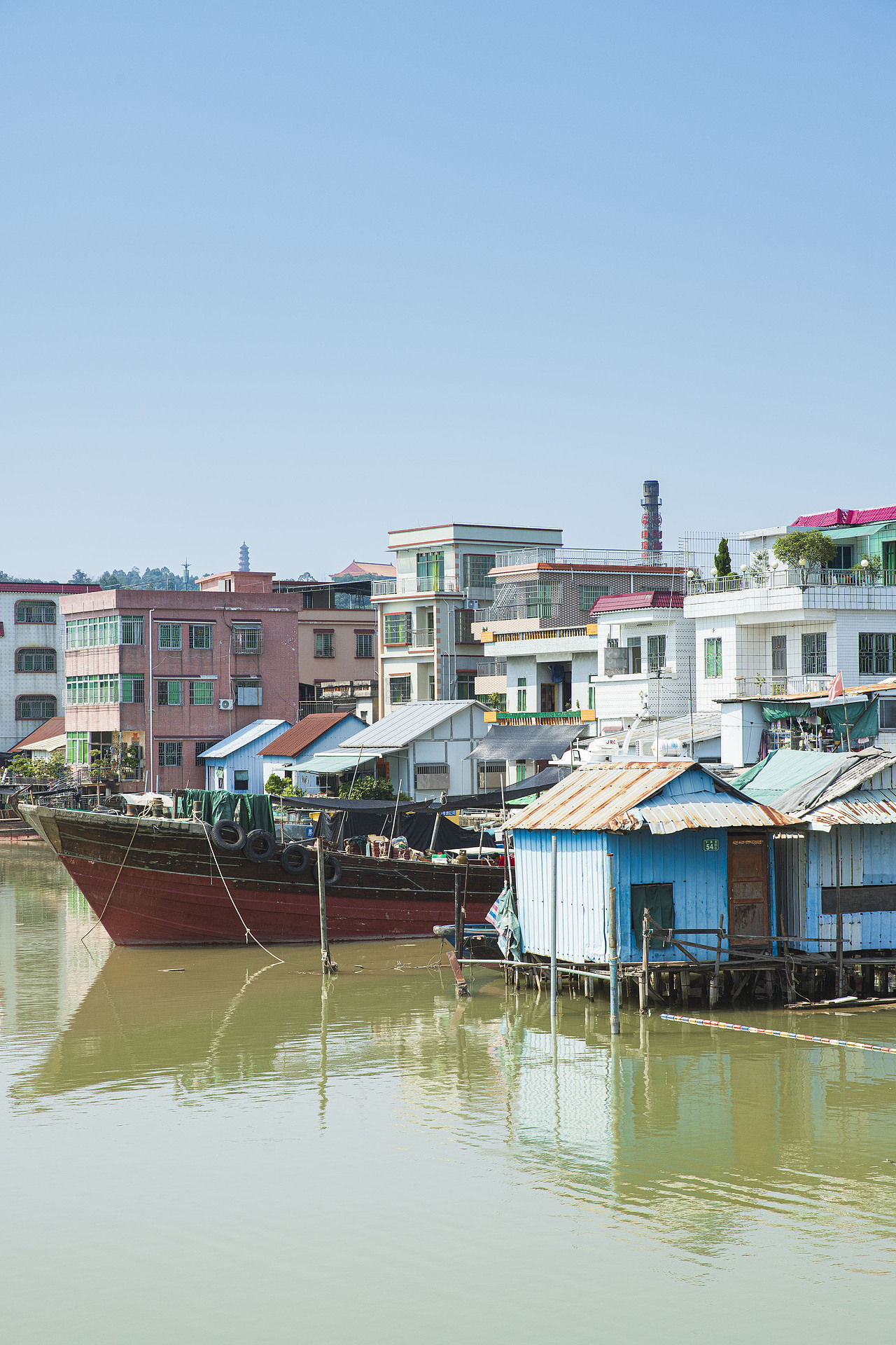 莲花山码头广州风景
