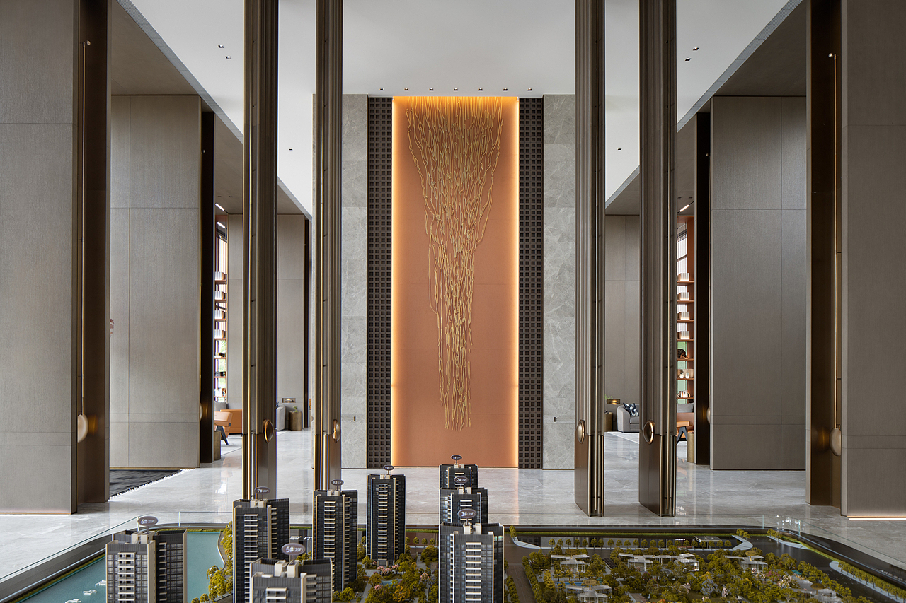 印际首发|诗意空间 | 金众柏悦公馆，造一方山水（图ZMzAwNzE2ODE2） - 环境/建筑摄影 - 站酷设计师無相镜界原创素材 - 站酷ZCOOL