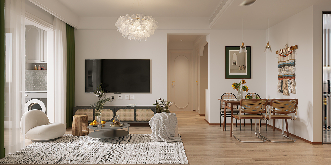 北欧复古风（图ZMzE2ODQ2ODM2） - 家装设计 - 站酷设计师Wayb原创素材 - 站酷ZCOOL